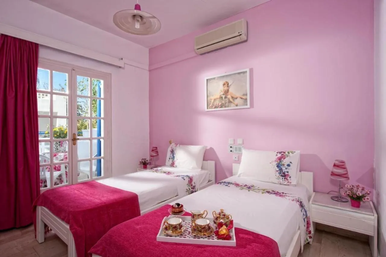 Bedroom, Bed in Galini Studios and Apartments