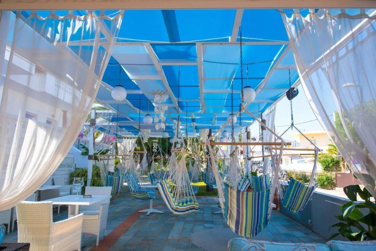 Lounge or bar in Galini Studios and Apartments