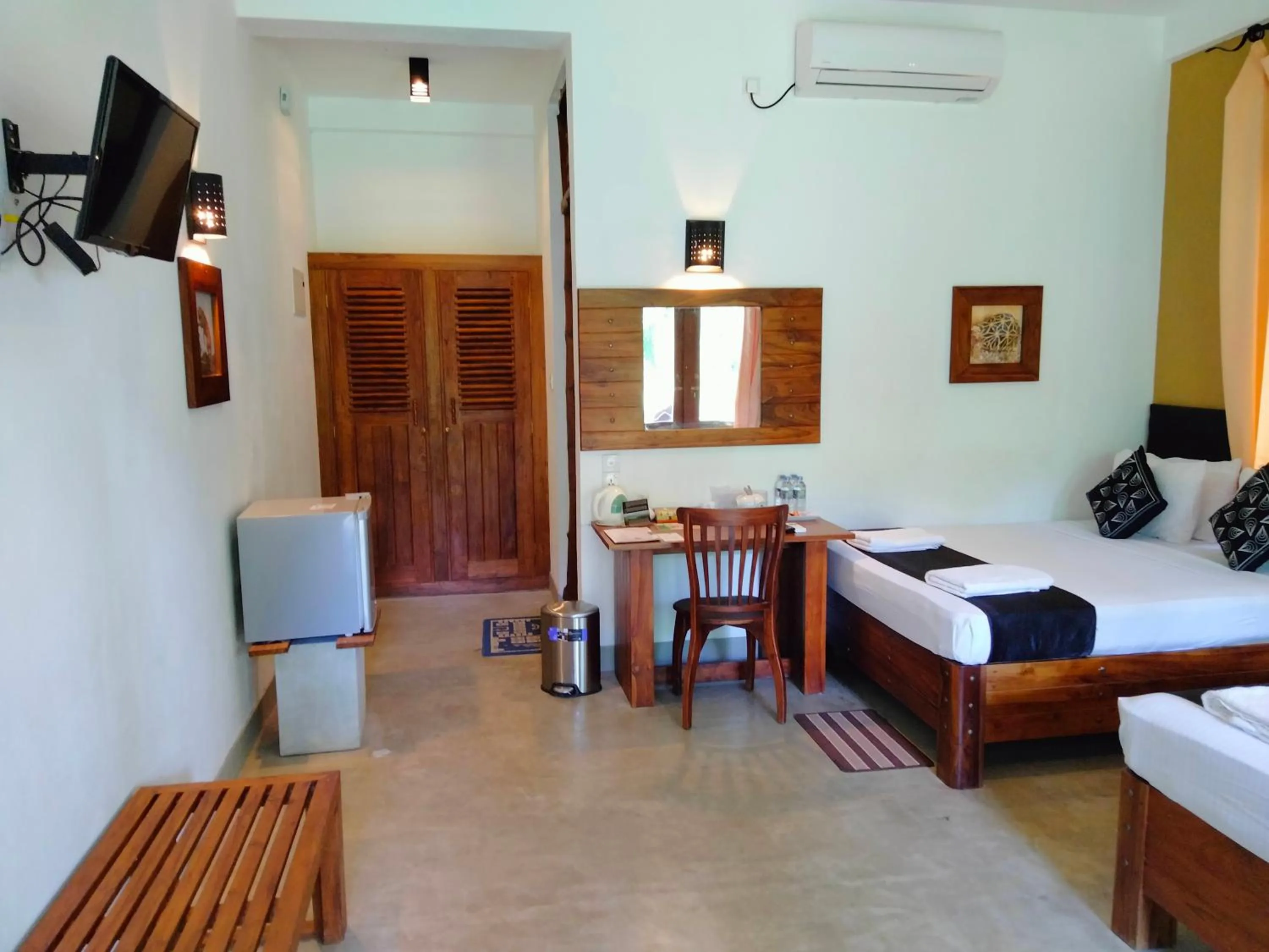 Bed in Nil Diya Mankada Safari Lodge