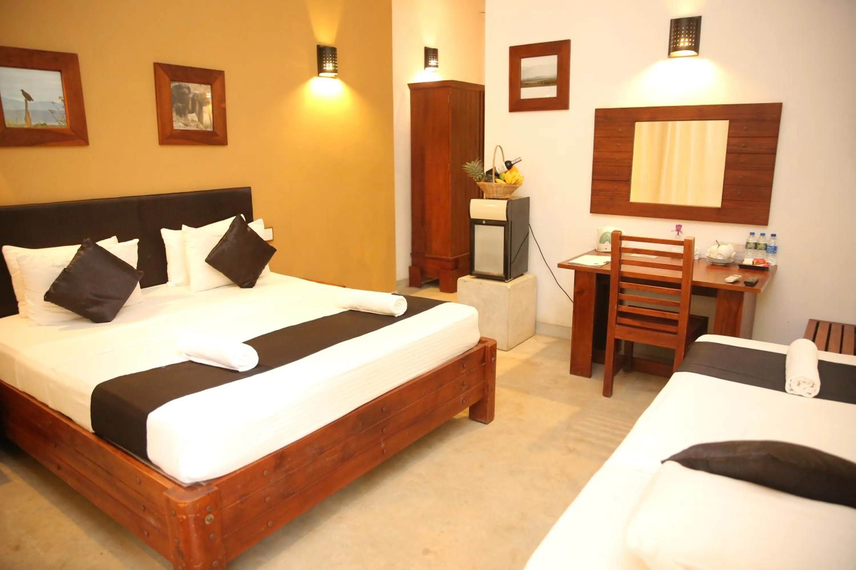 Bed in Nil Diya Mankada Safari Lodge