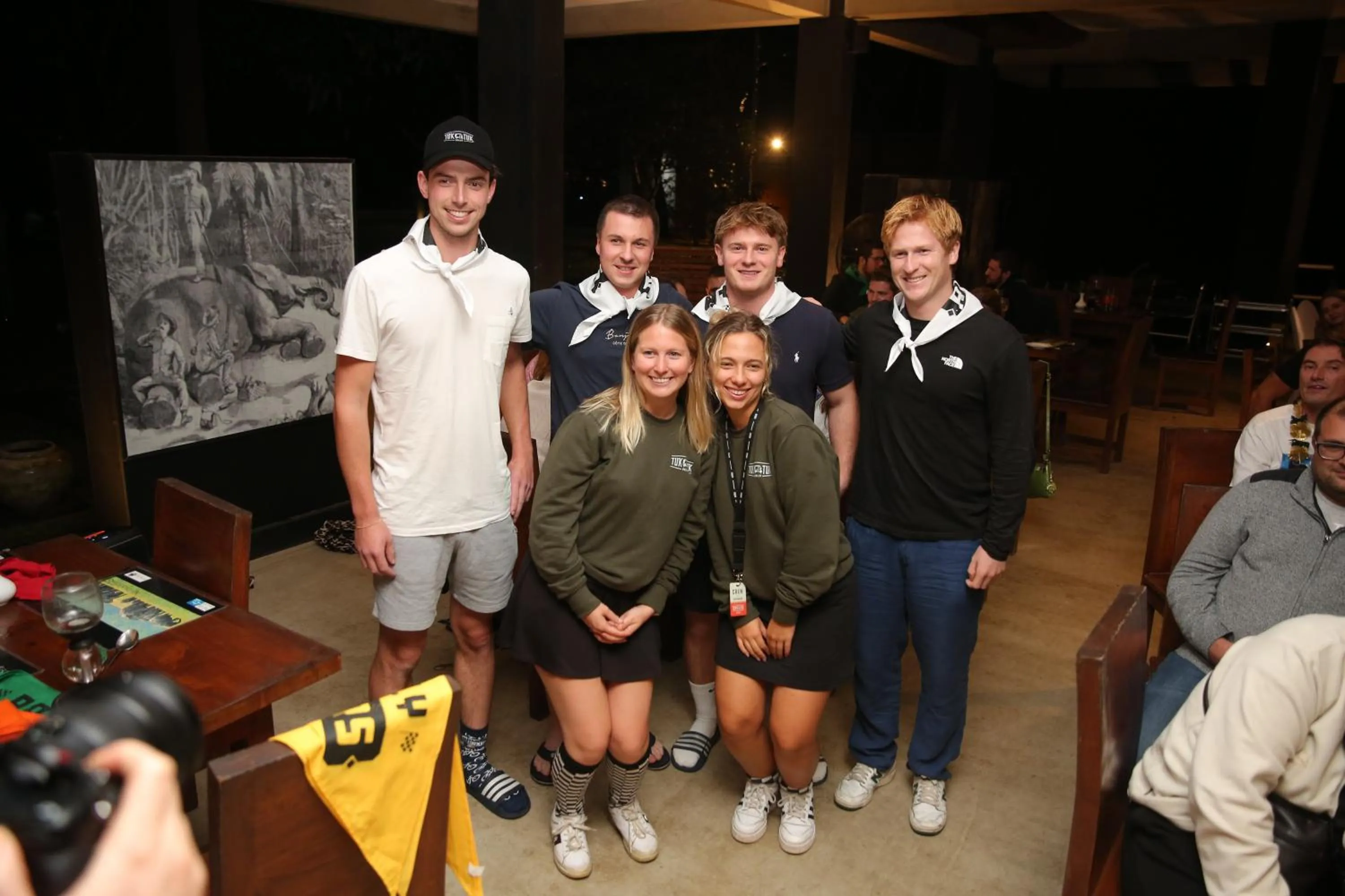 People in Nil Diya Mankada Safari Lodge