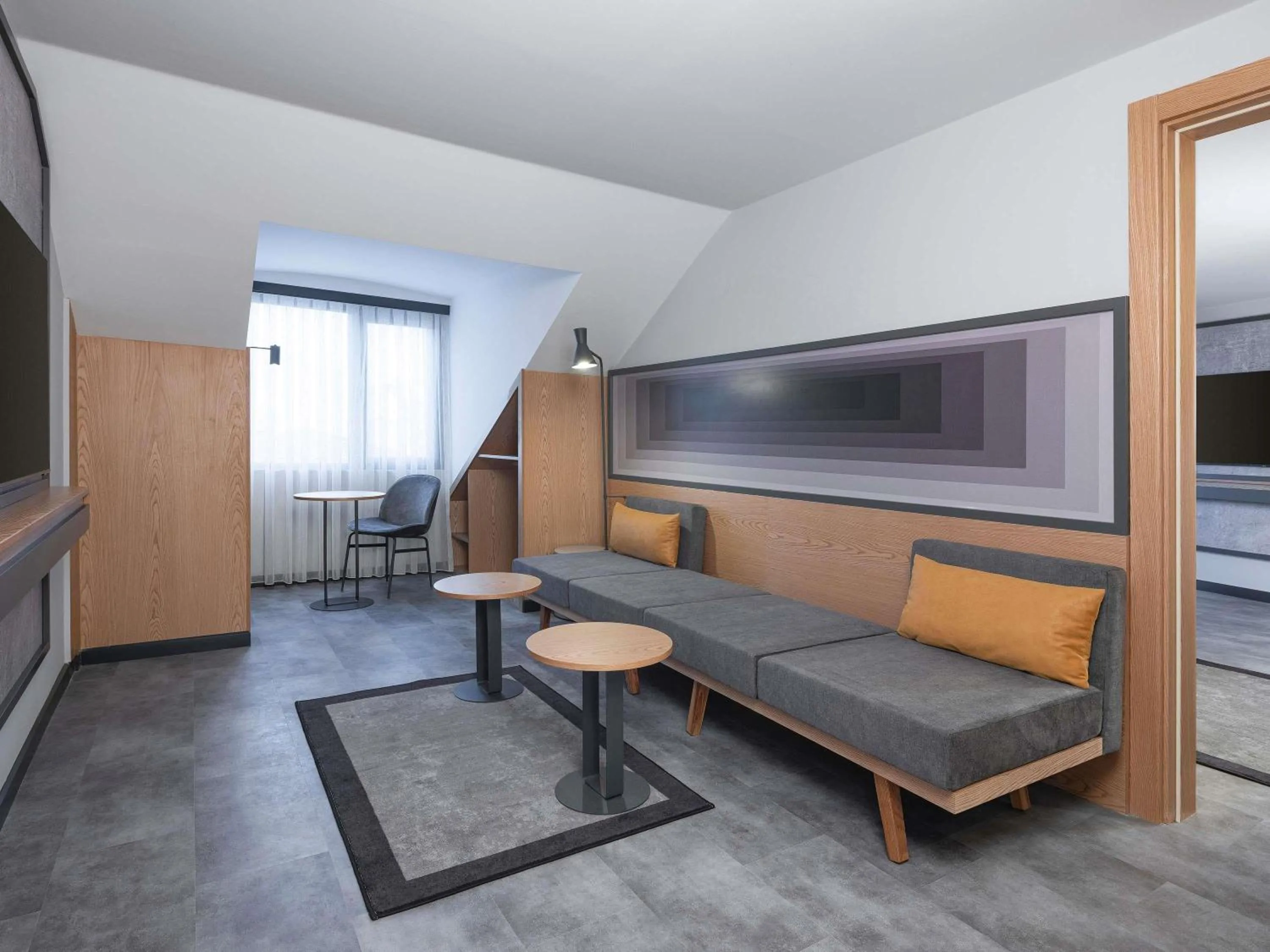 Bedroom in ibis Istanbul Sisli