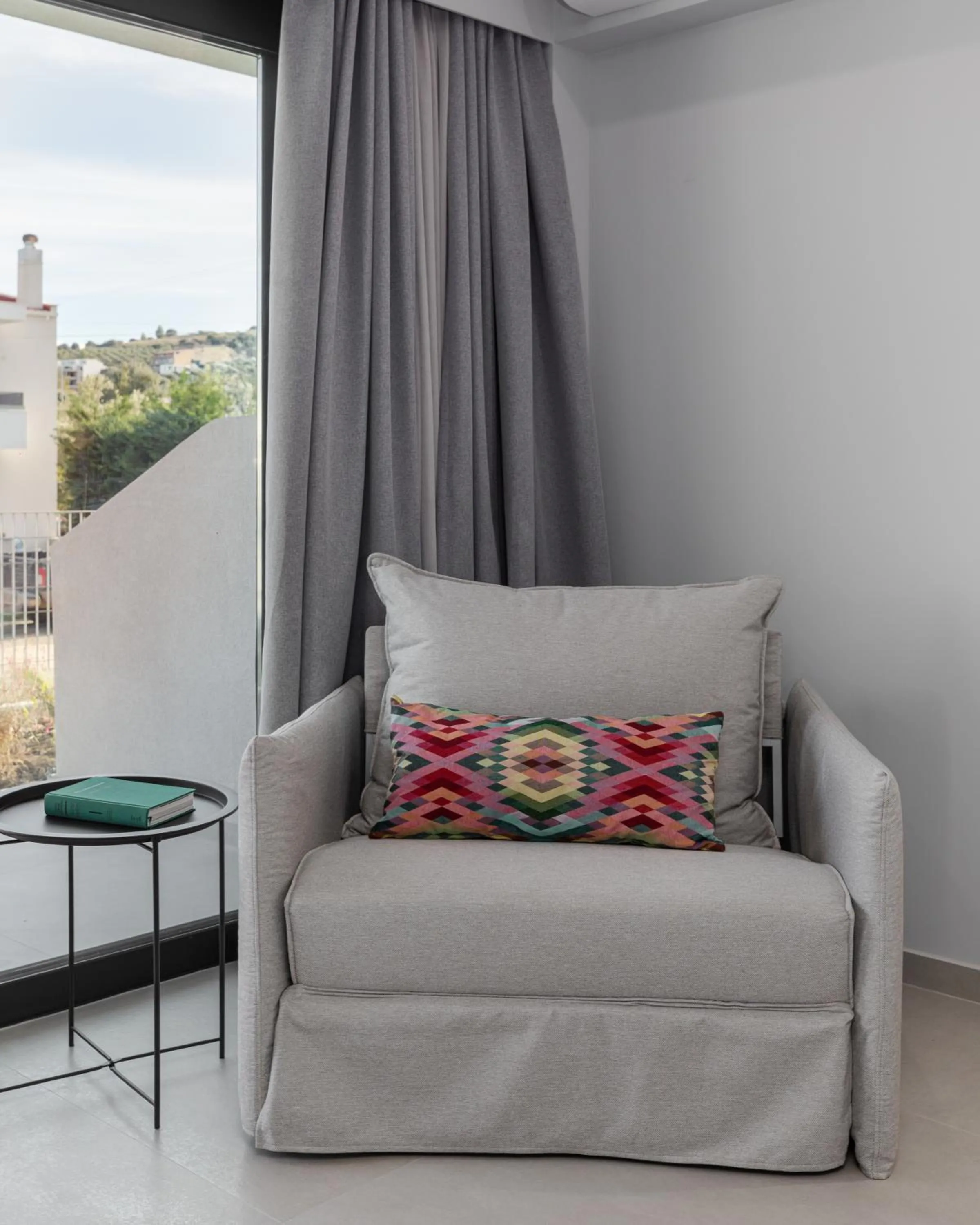 Seating area in The 8 Suites