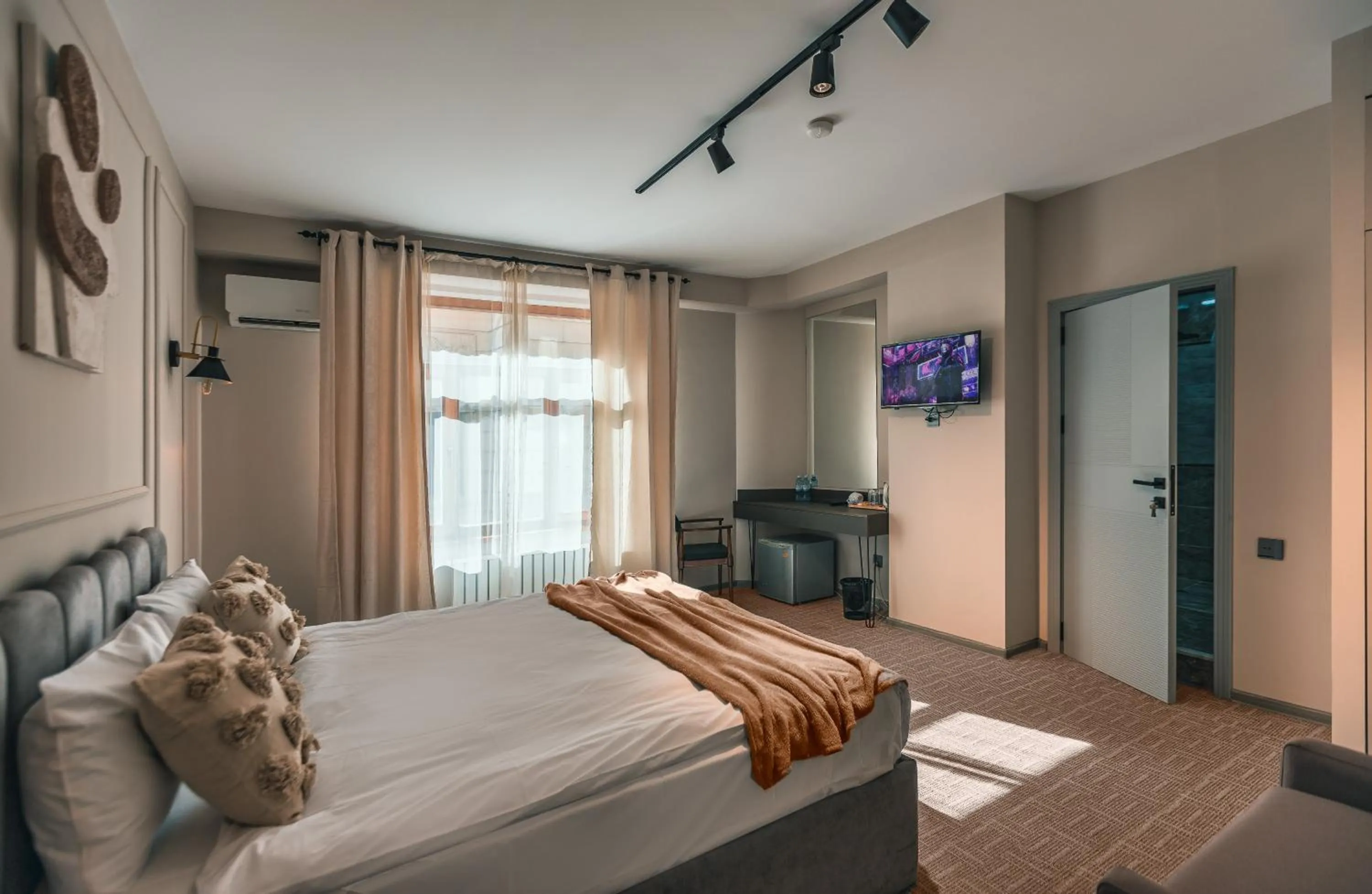 Bed in Dastan Hotel Baku