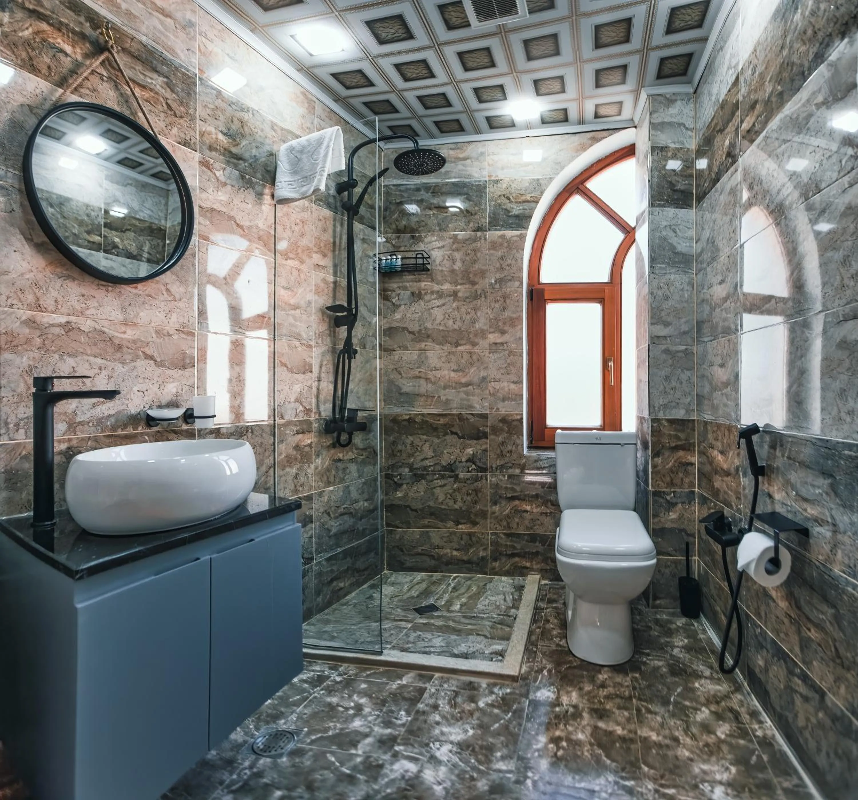 Toilet in Dastan Hotel Baku