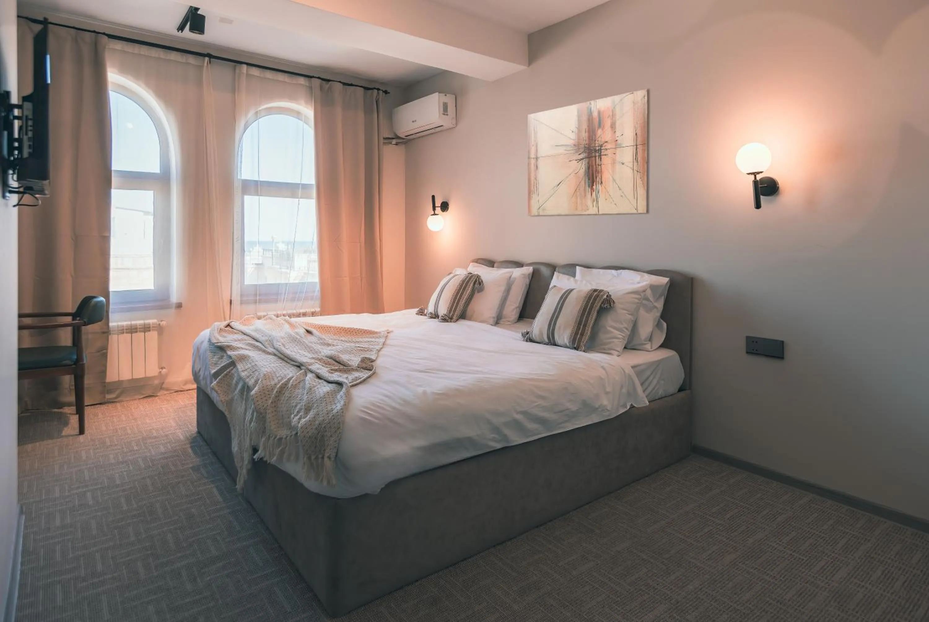 Bed in Dastan Hotel Baku