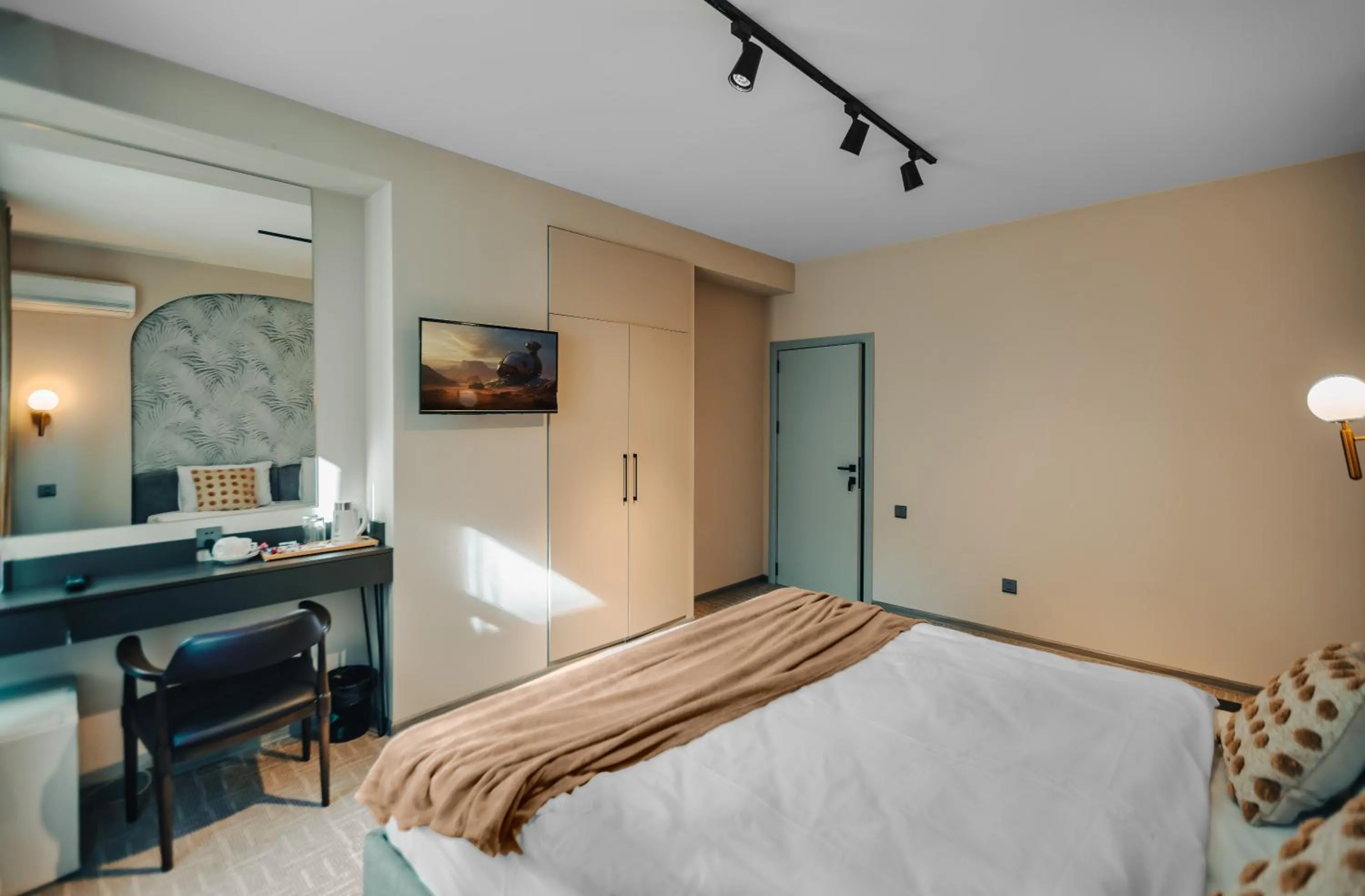 Bed in Dastan Hotel Baku