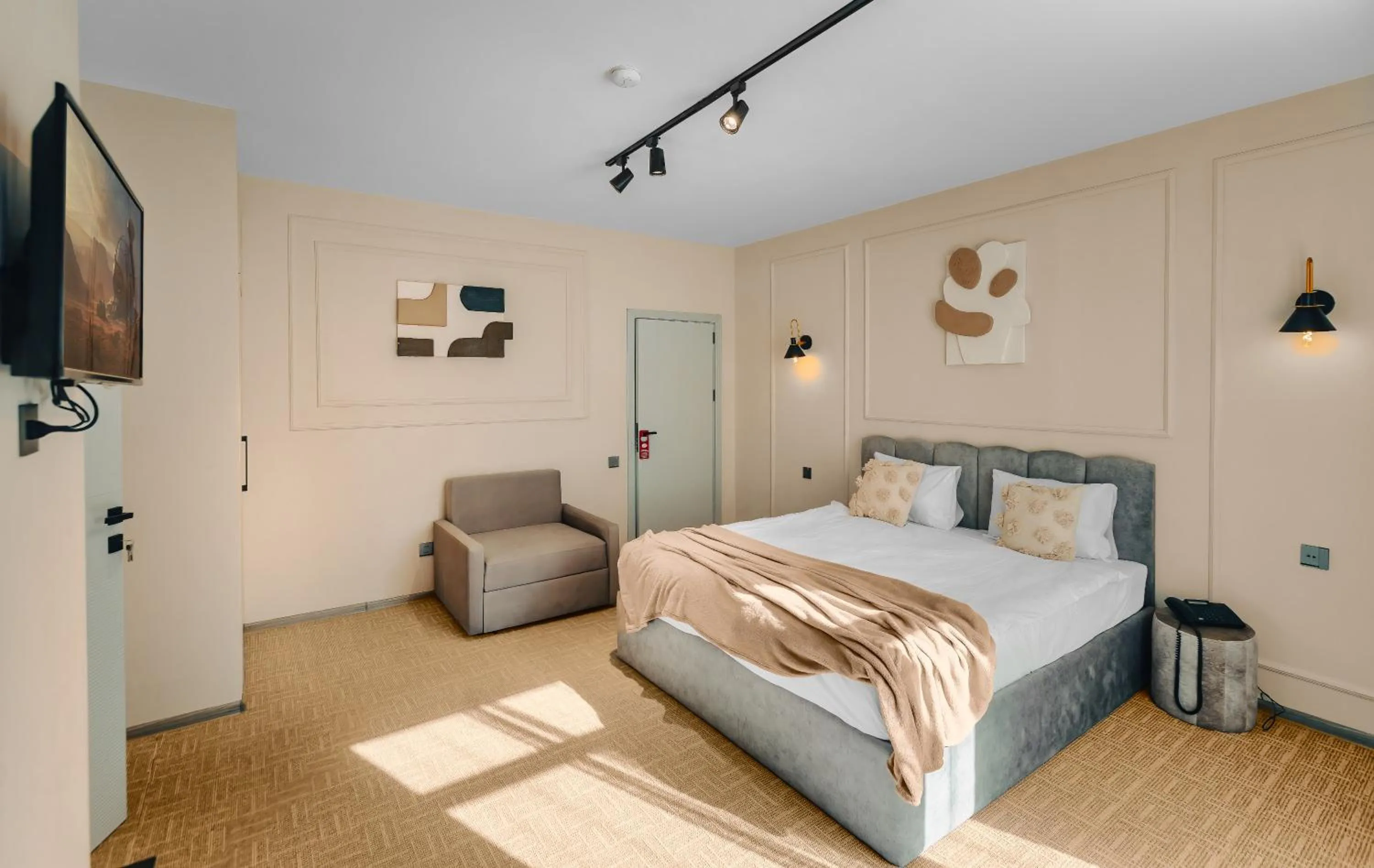 Bed in Dastan Hotel Baku