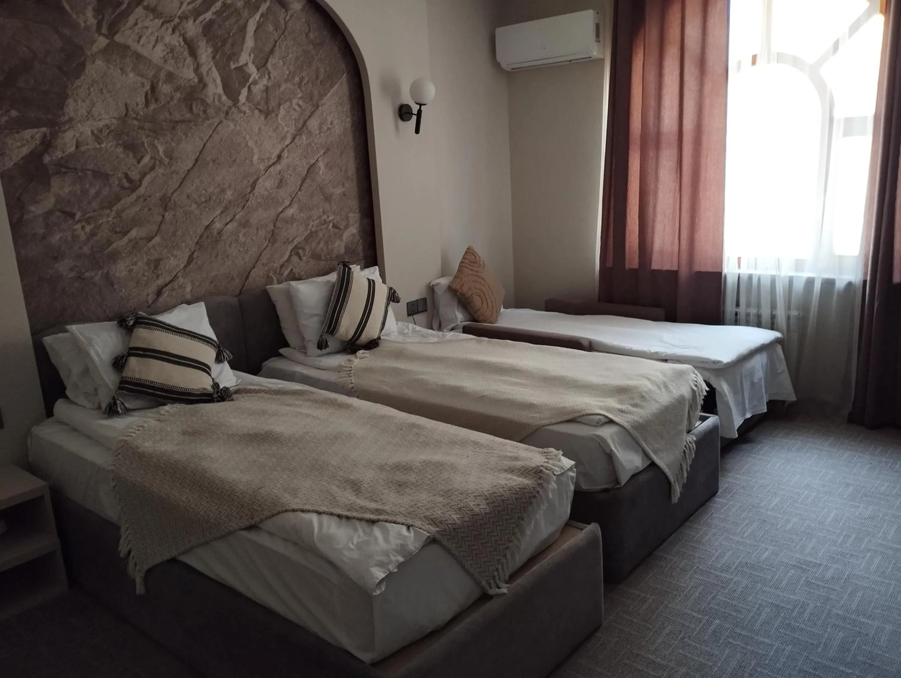 Bed in Dastan Hotel Baku