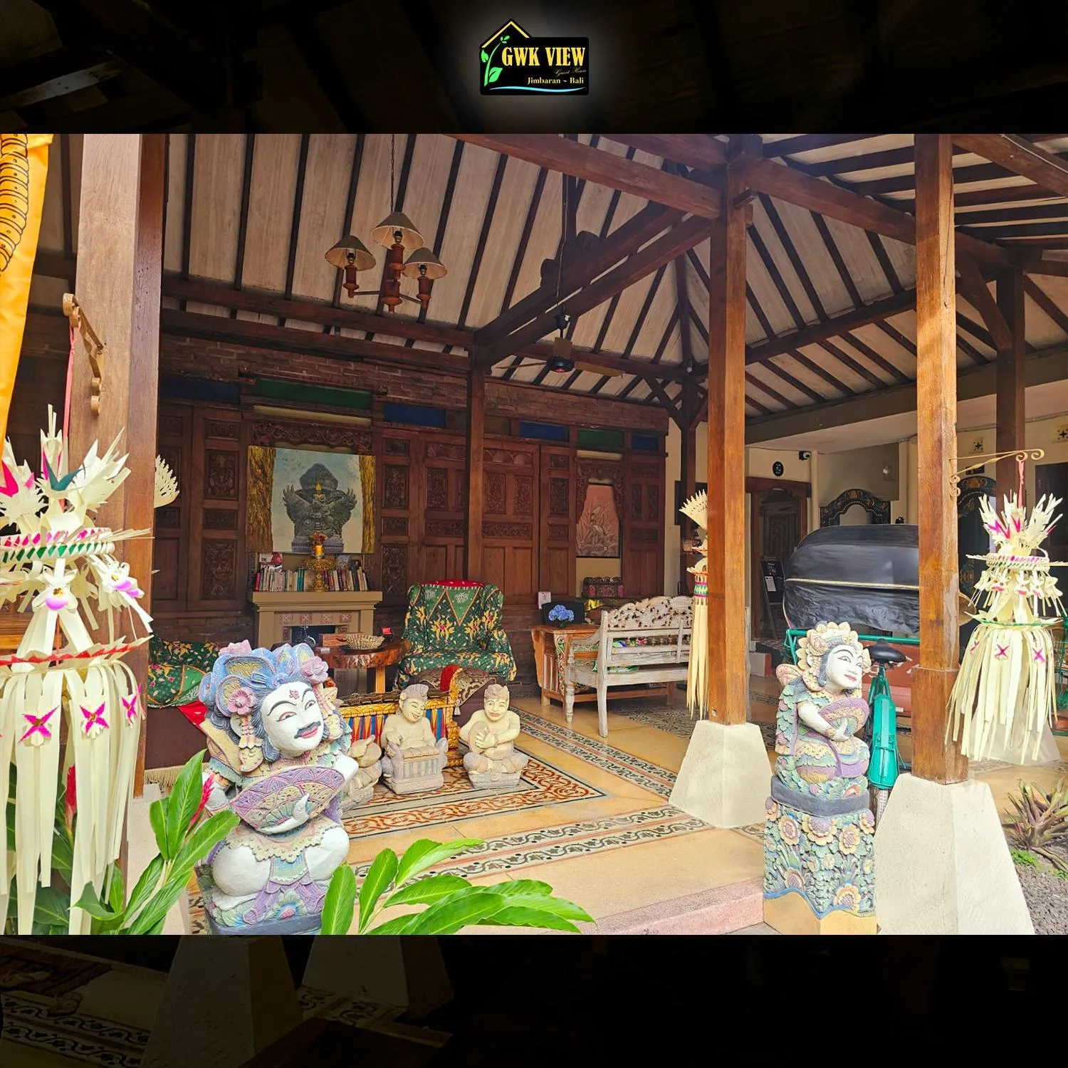 Seating area in GWK View Boutique Hotel and Residence