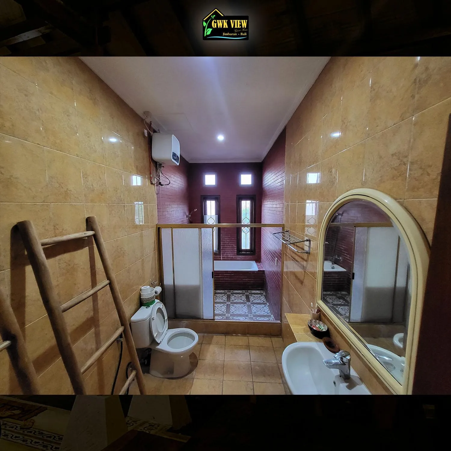 Shower in GWK View Boutique Hotel and Residence