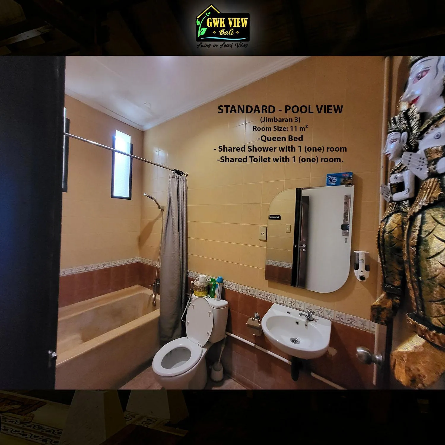 Bathroom in GWK View Boutique Hotel and Residence