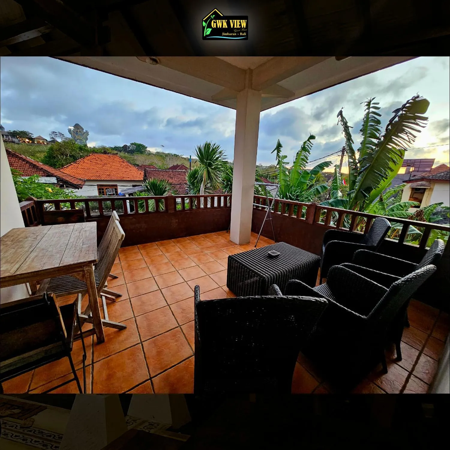 Balcony/Terrace in GWK View Boutique Hotel and Residence