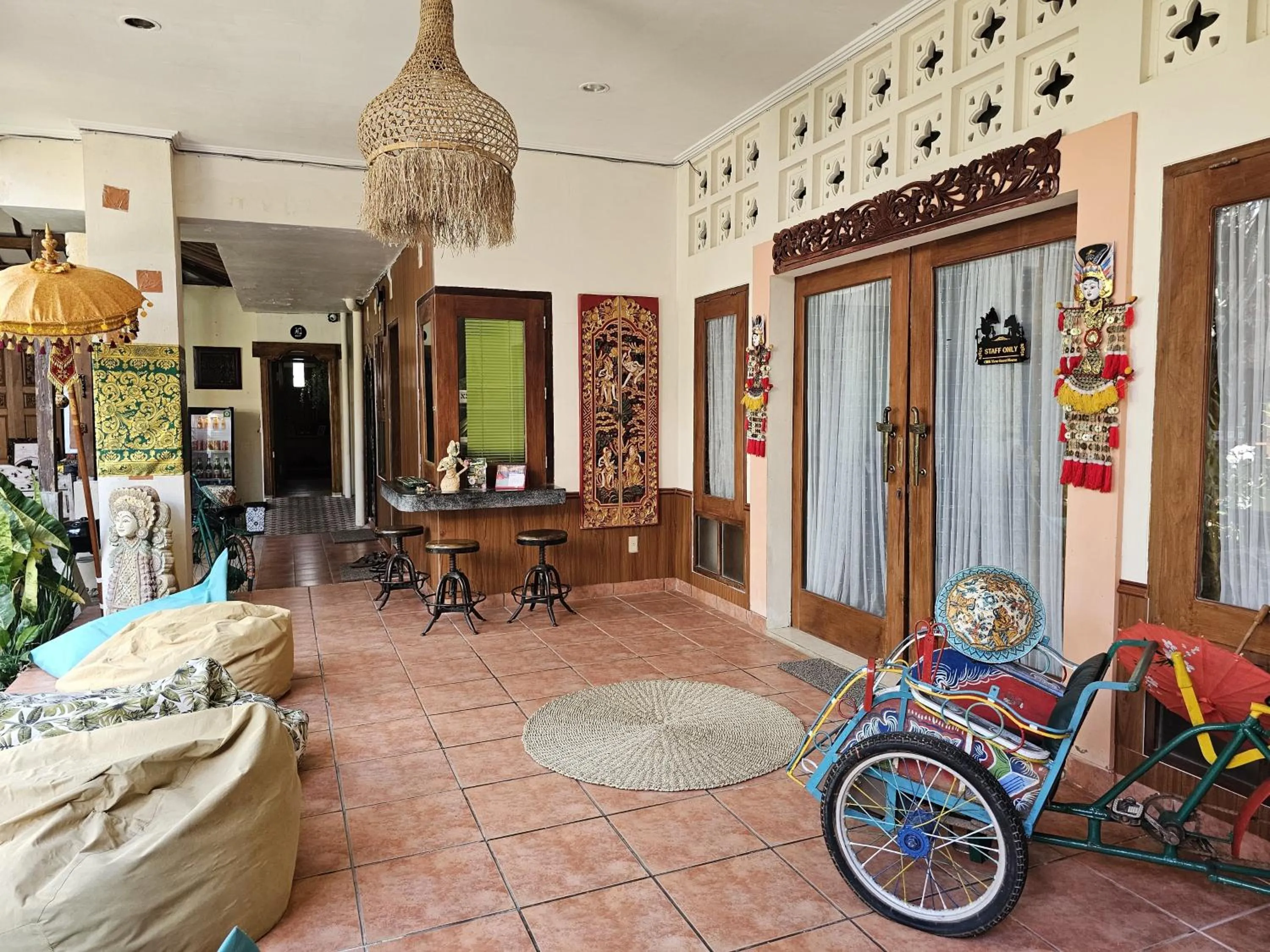 Seating area in GWK View Boutique Hotel and Residence