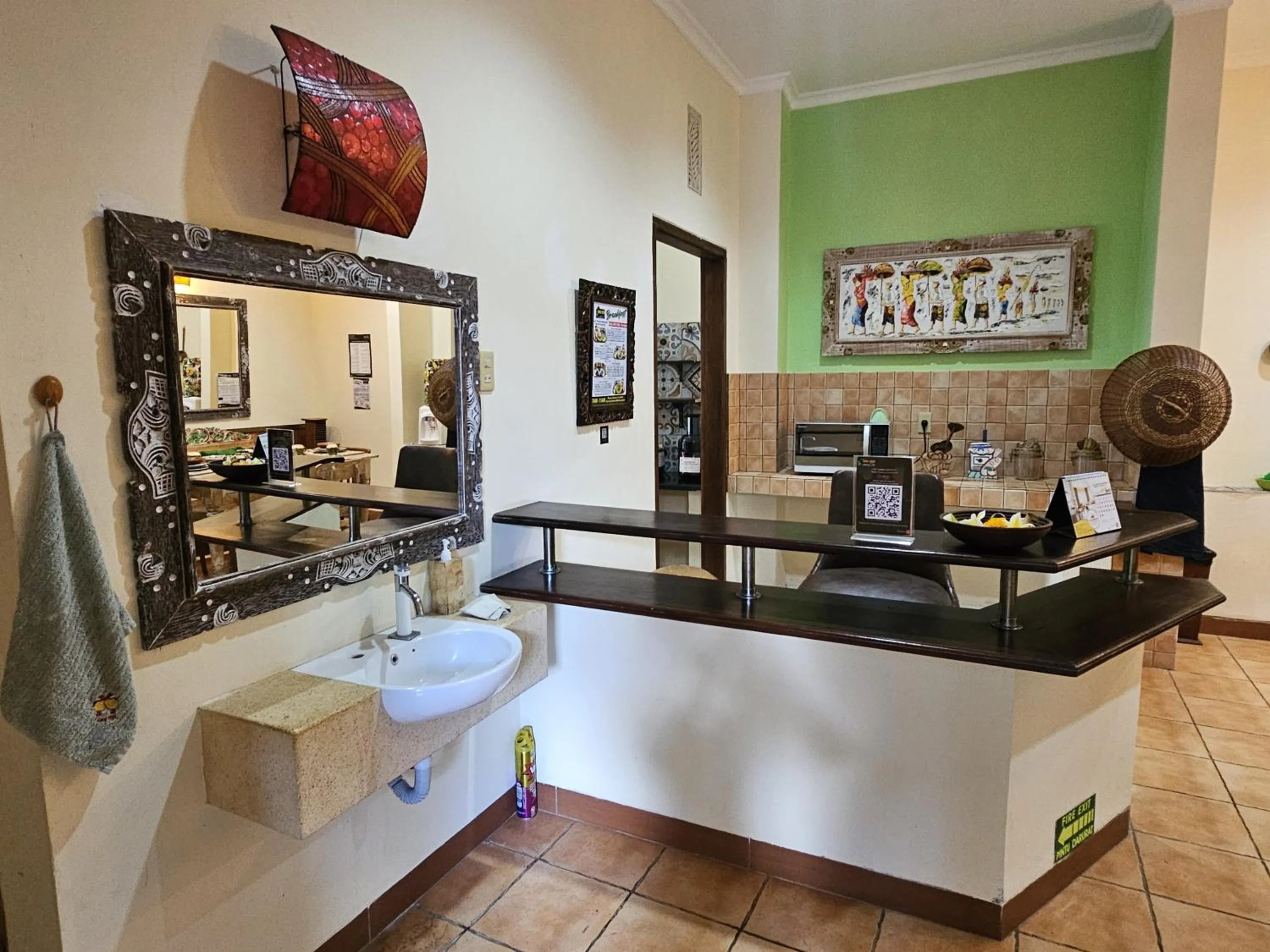 Seating area in GWK View Boutique Hotel and Residence