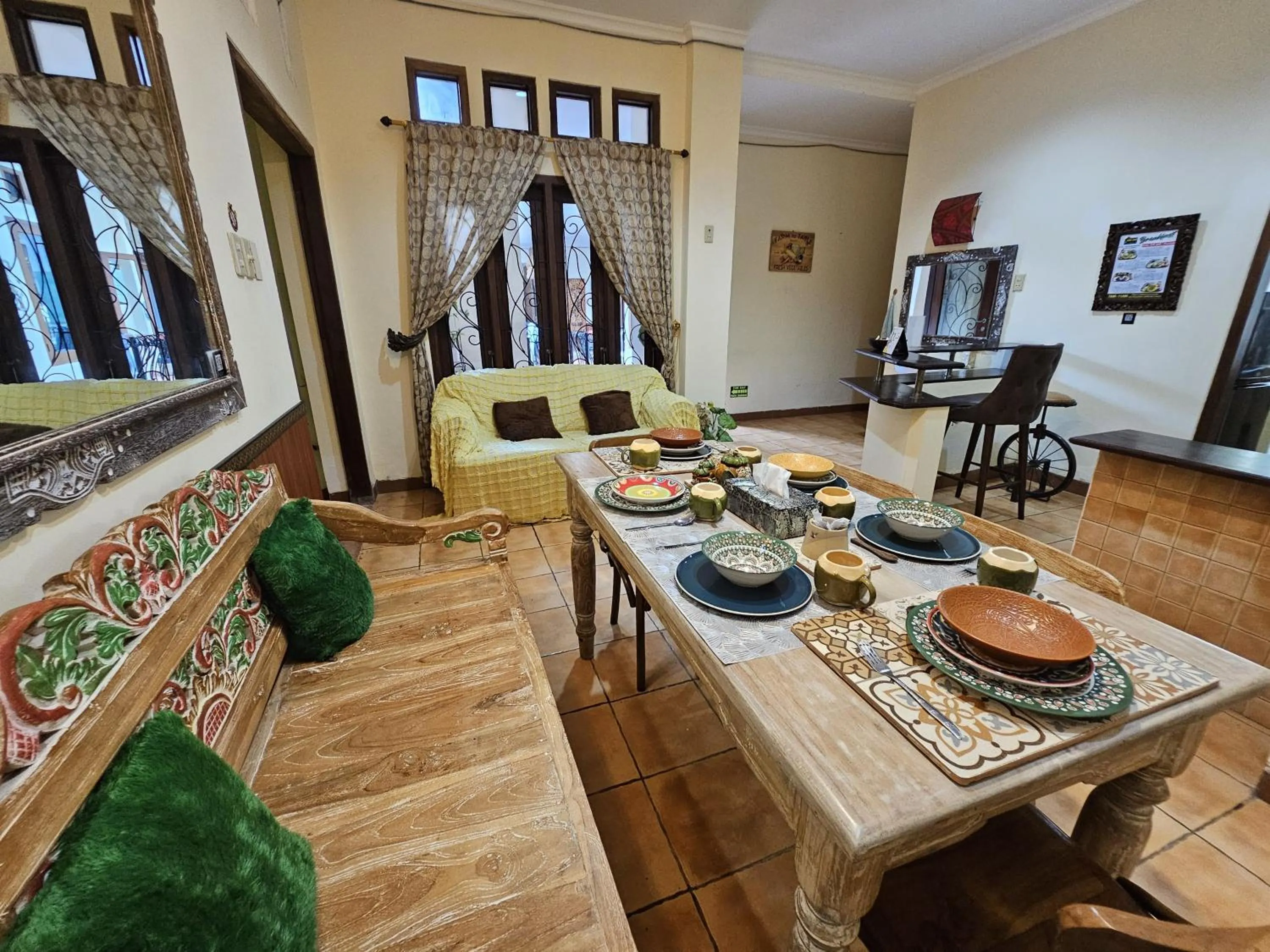 Dining area in GWK View Boutique Hotel and Residence