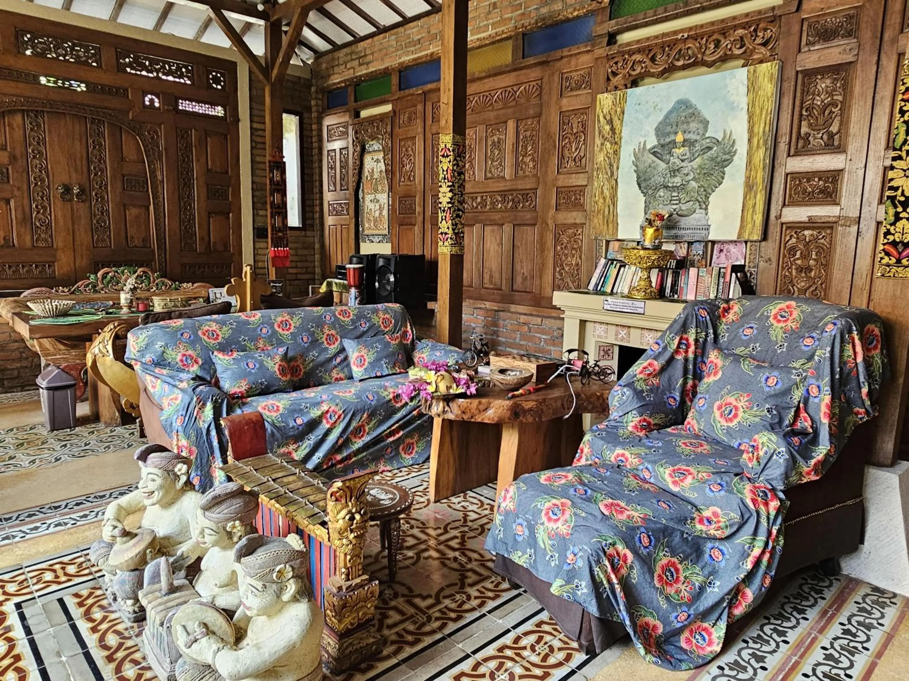 Seating area in GWK View Boutique Hotel and Residence