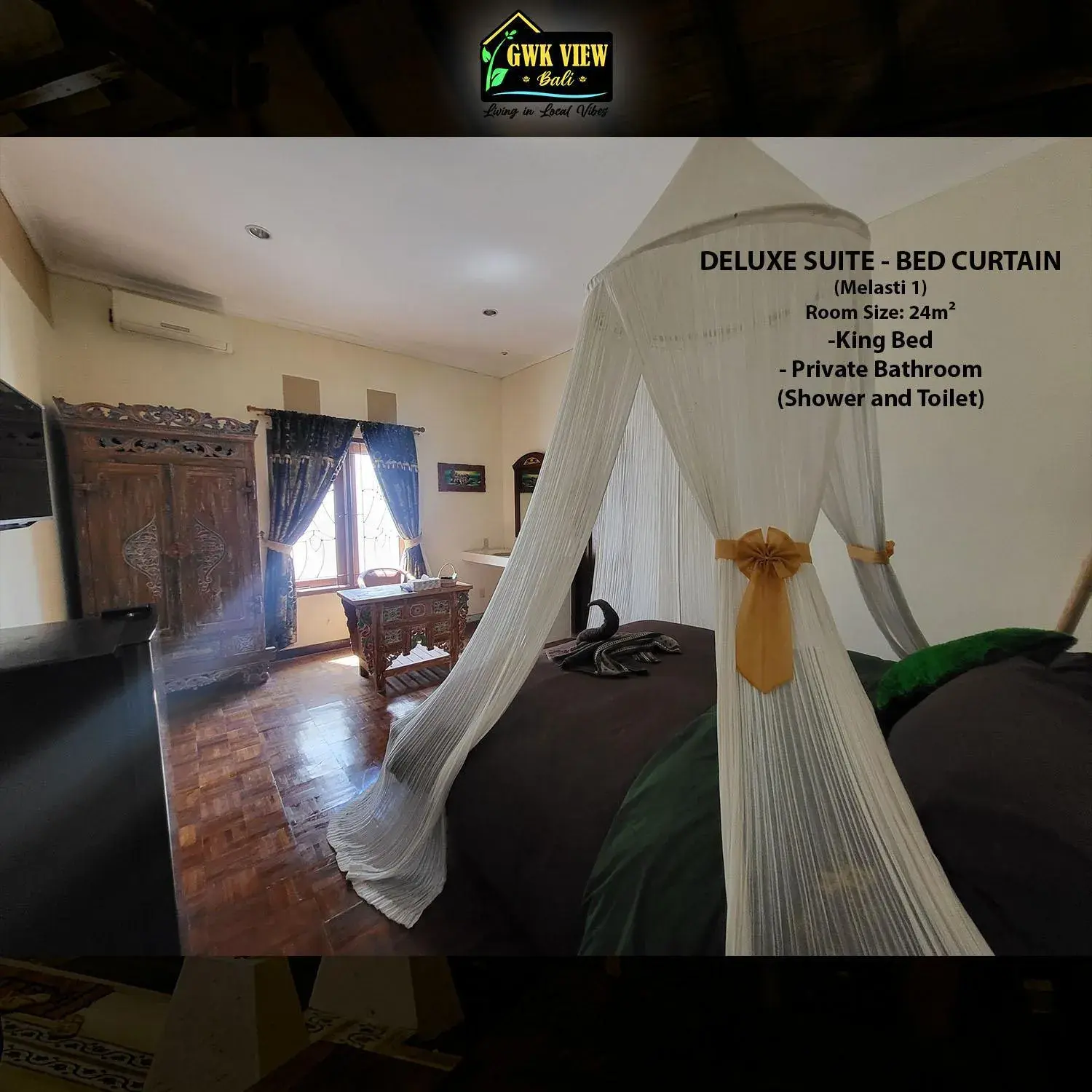 Deluxe Queen Suite in GWK View Boutique Hotel and Residence Deluxe Queen Suite in GWK View Boutique Hotel and Residence