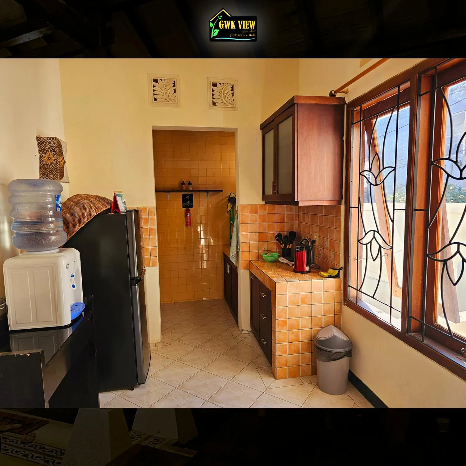 Kitchen or kitchenette in GWK View Boutique Hotel and Residence