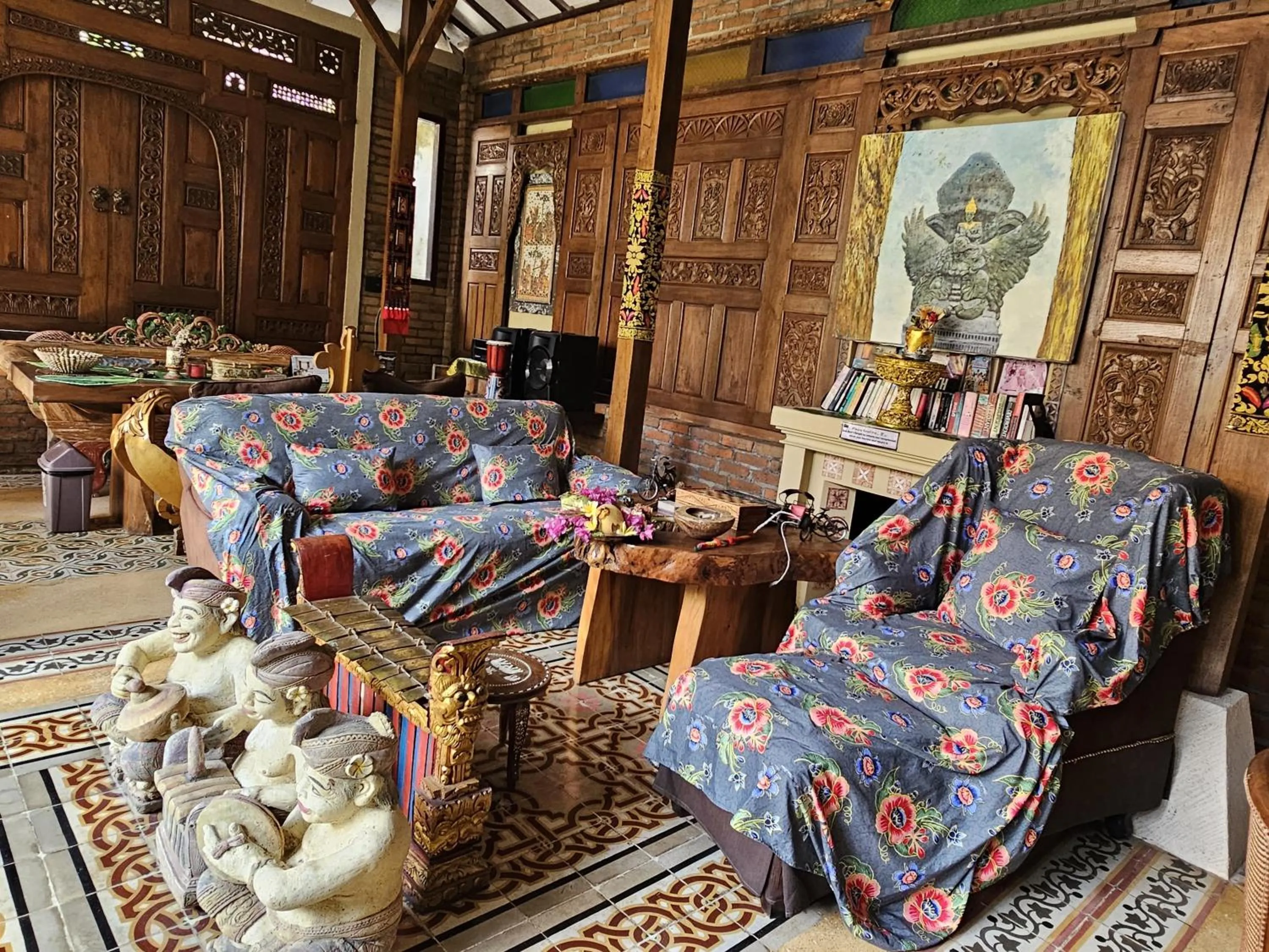 Seating area in GWK View Boutique Hotel and Residence