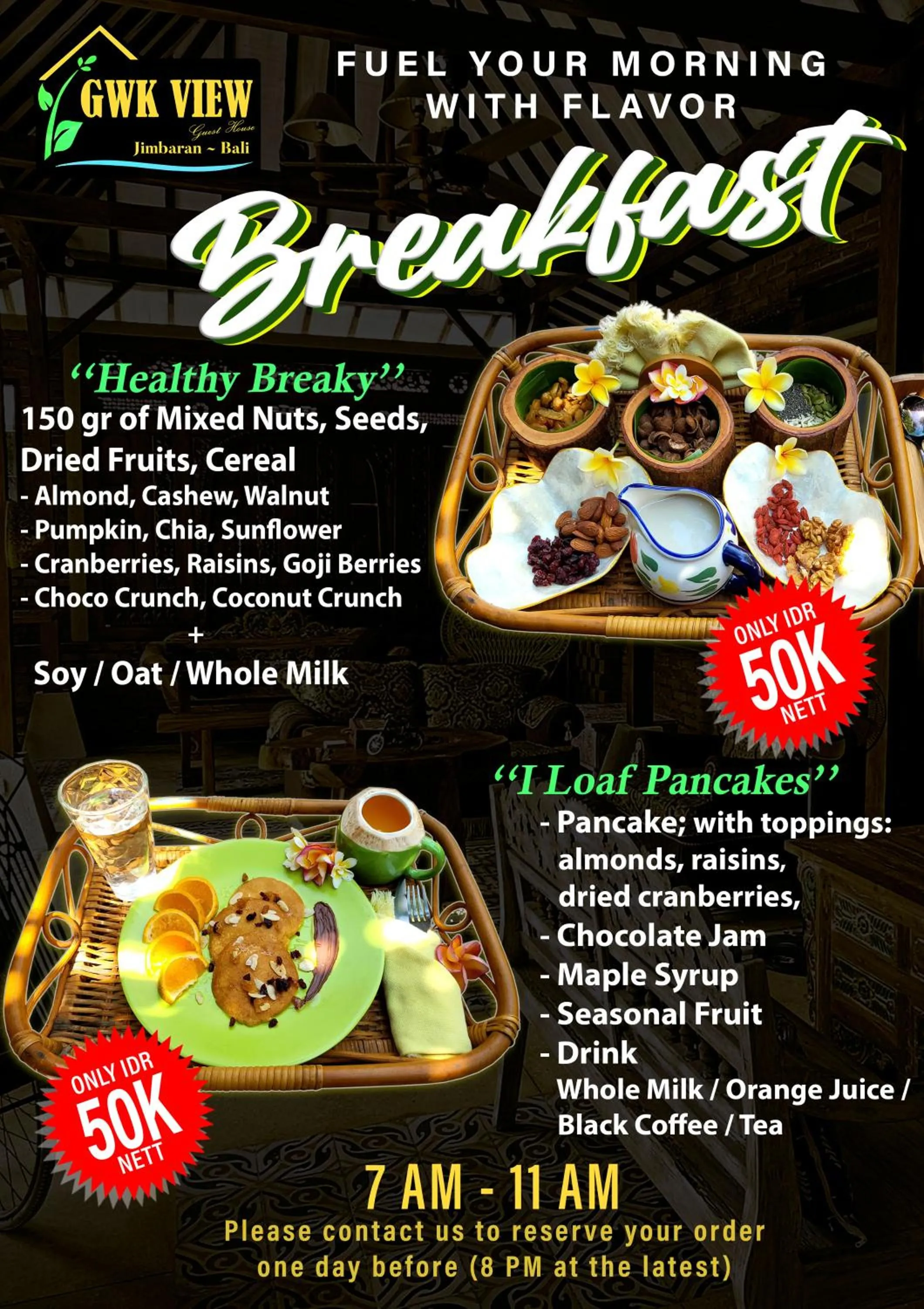 Breakfast in GWK View Boutique Hotel and Residence