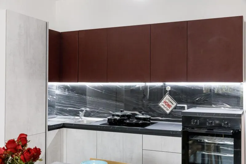 Kitchen or kitchenette in RESIDENCE MARCO POLO