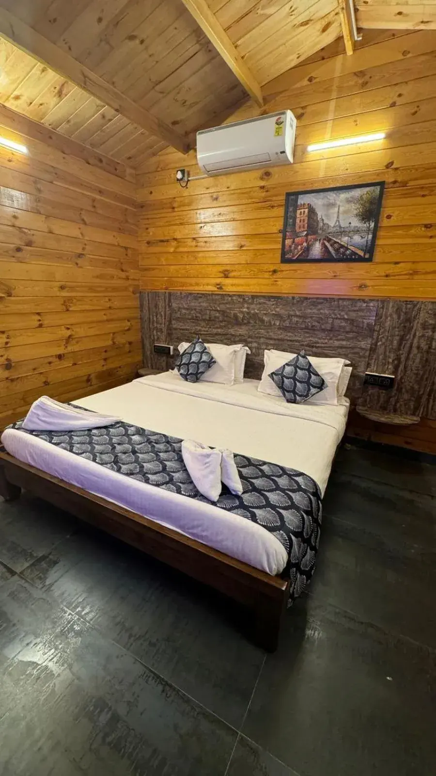 Bed in OZIBA BEACH RESORT Bed in OZIBA BEACH RESORT