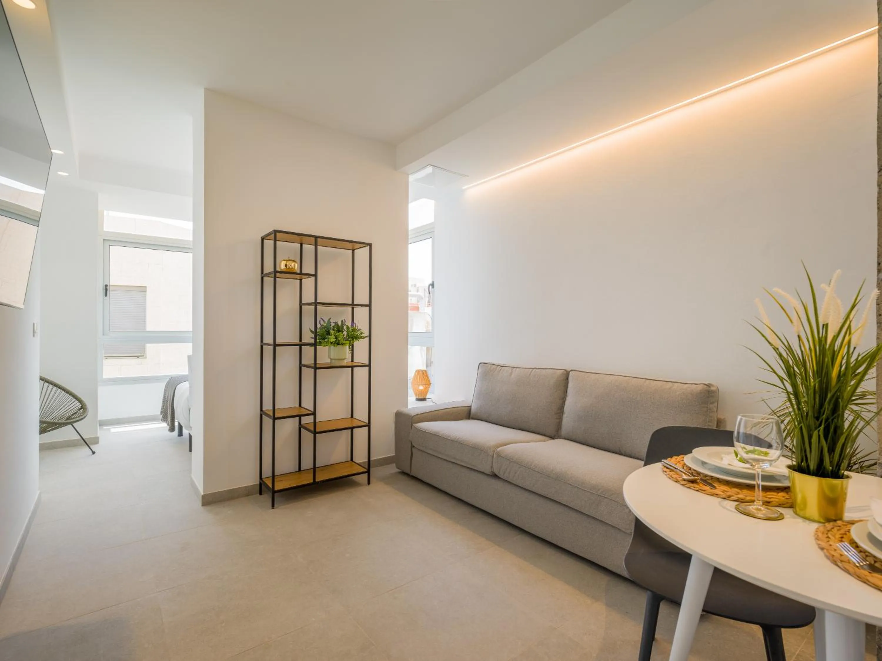 Living room in Shabolo Apartments Las Palmas