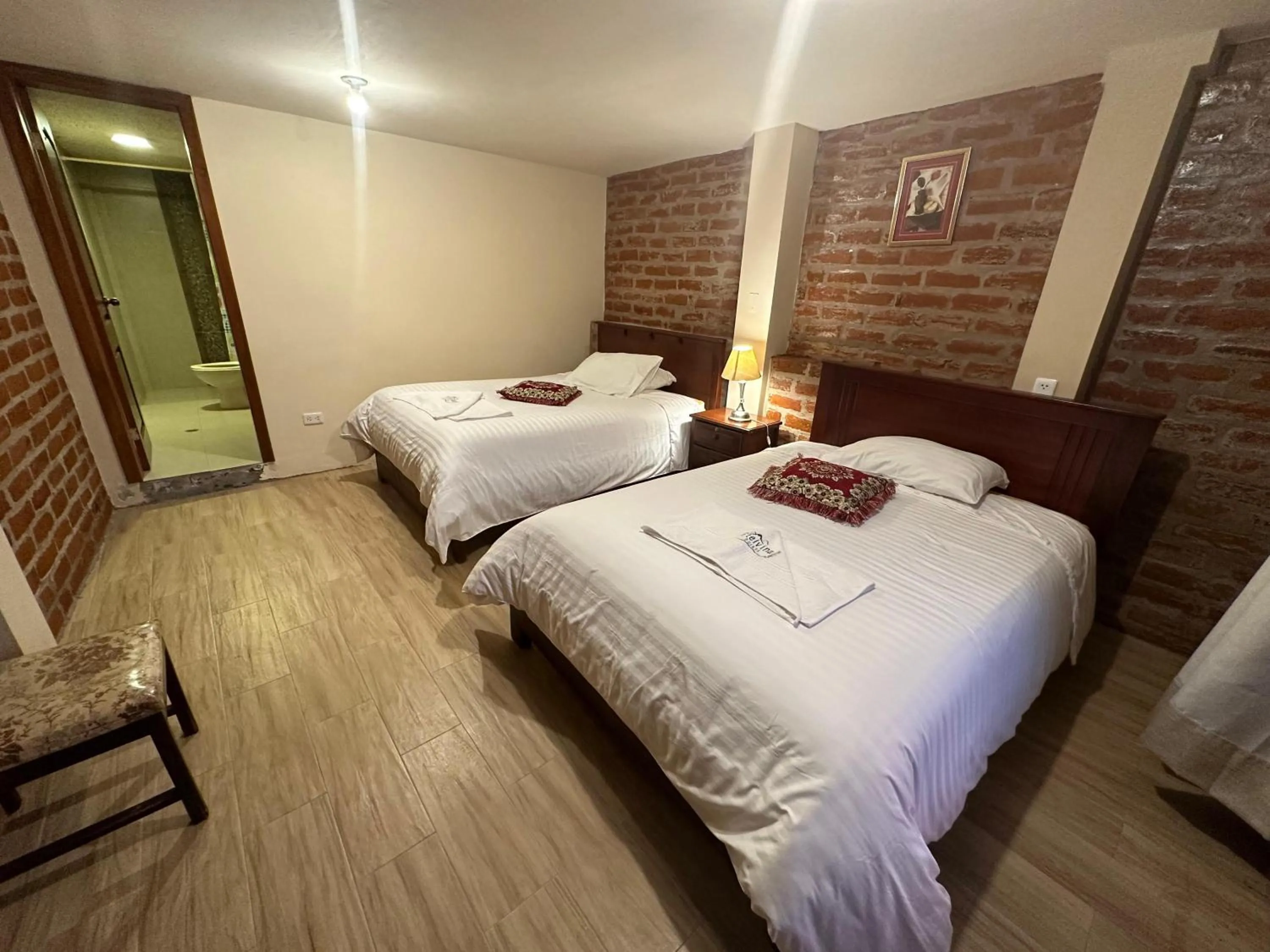 Bed in Spa Hotel Etelvina