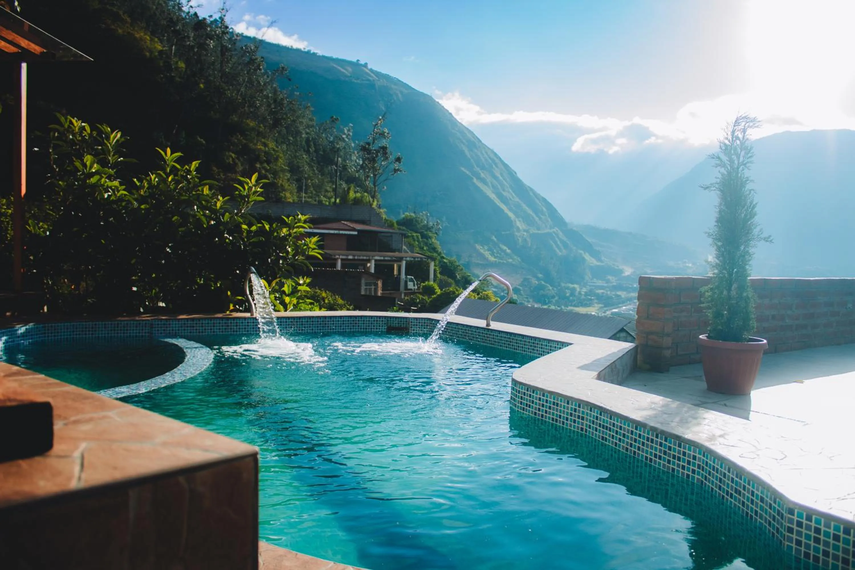 Mountain view in Spa Hotel Etelvina