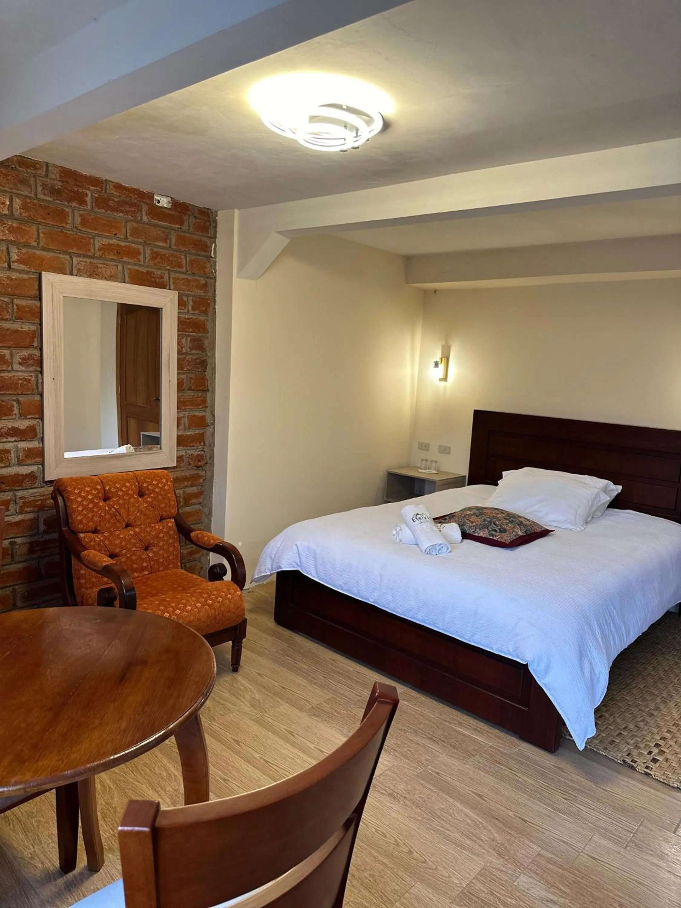 Bed in Spa Hotel Etelvina