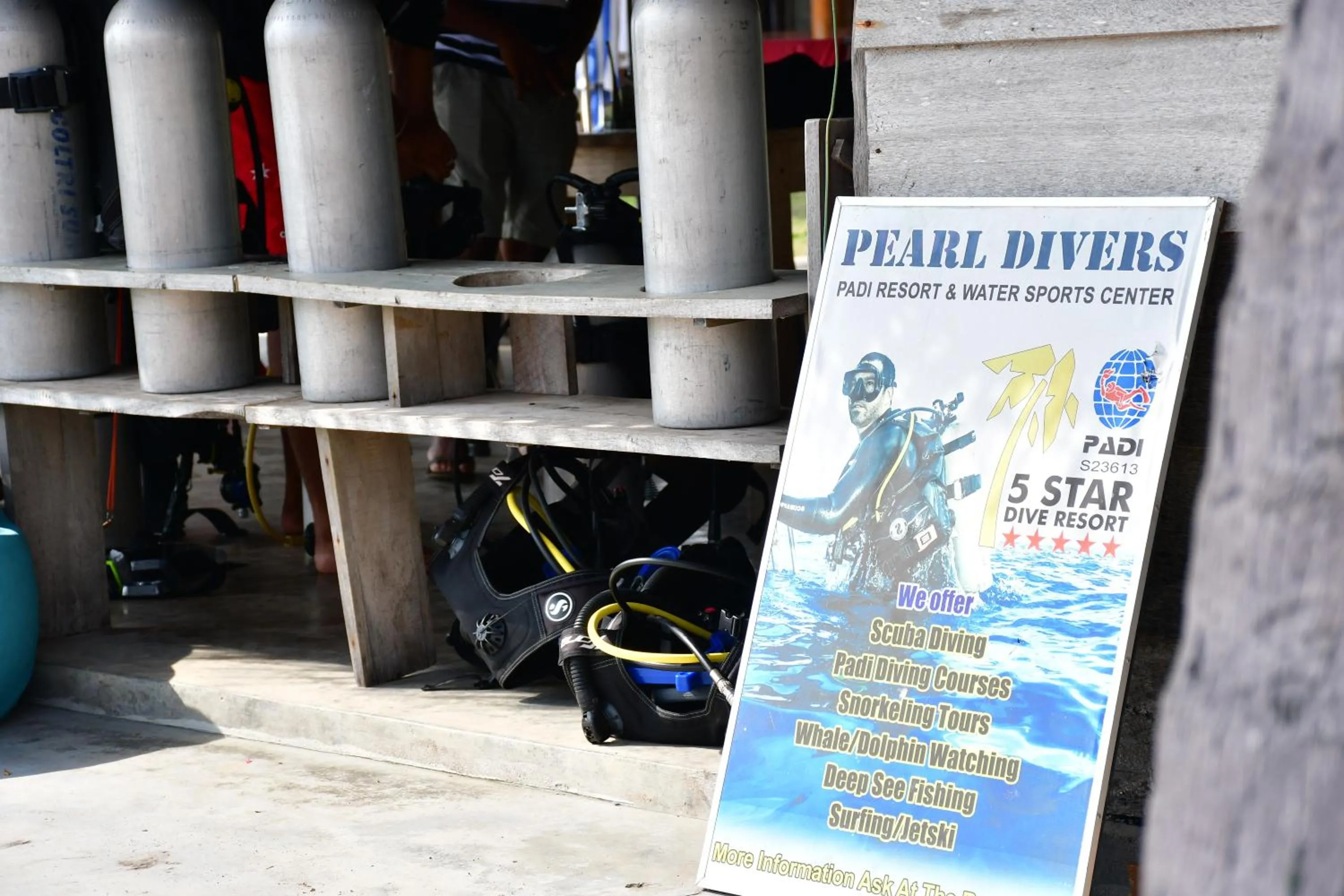 Diving in Sea Way Hotel