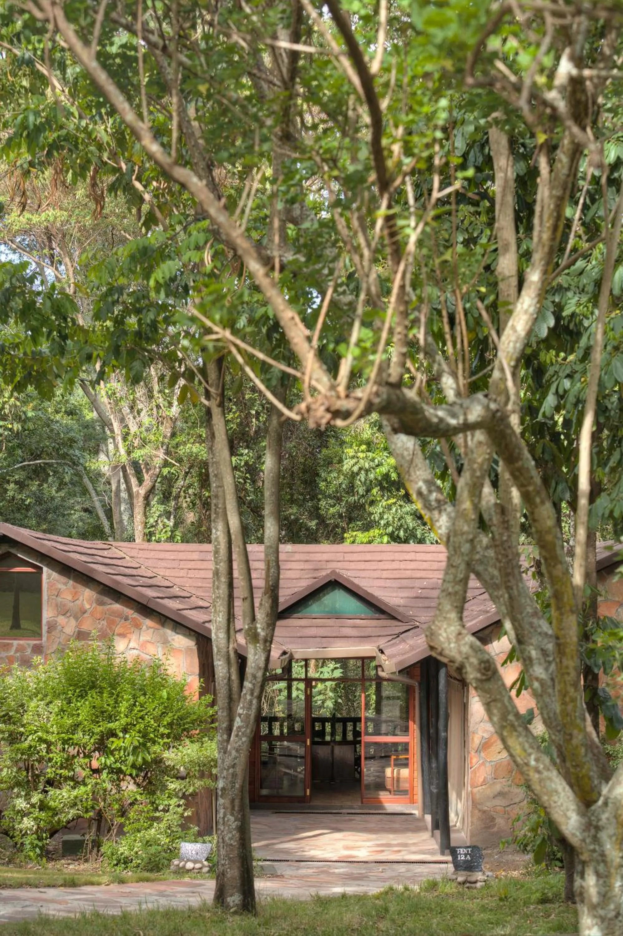 Patio in Sarova Mara Game Camp
