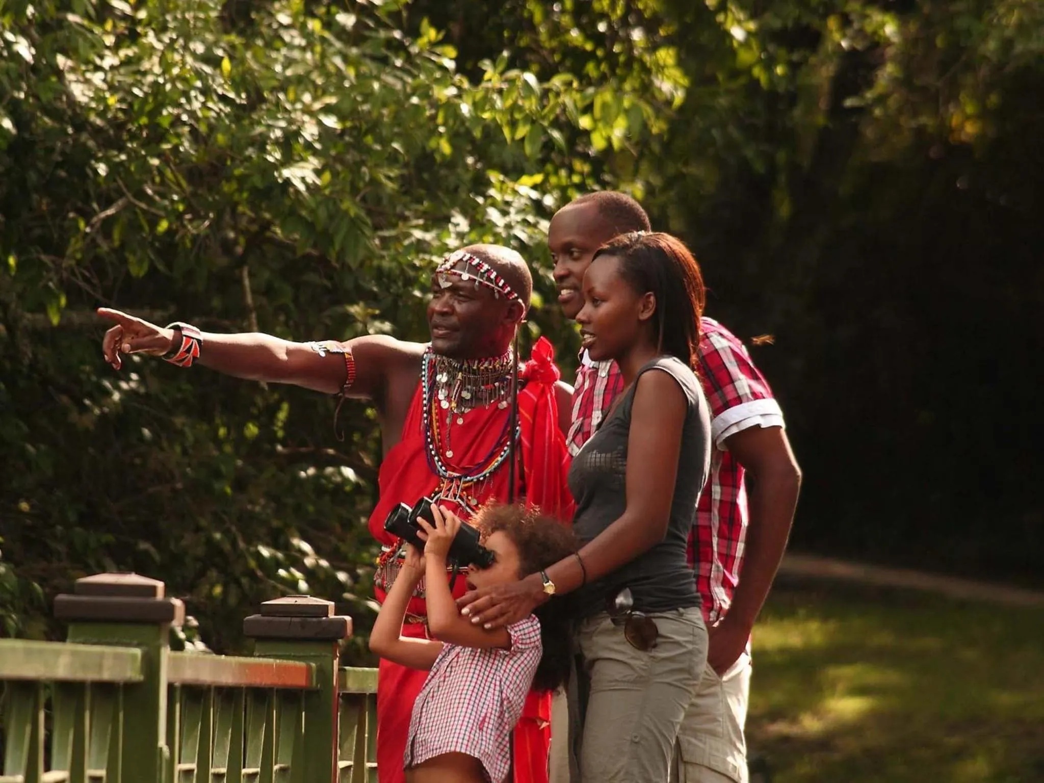 Natural landscape in Sarova Mara Game Camp