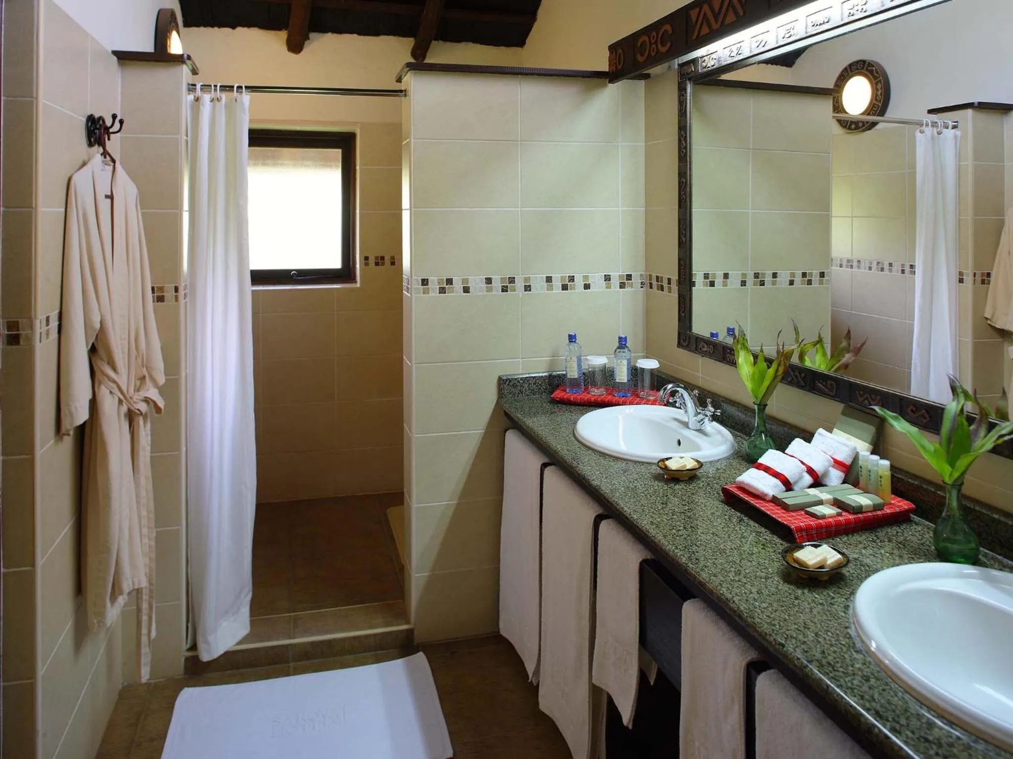 Bathroom in Sarova Mara Game Camp