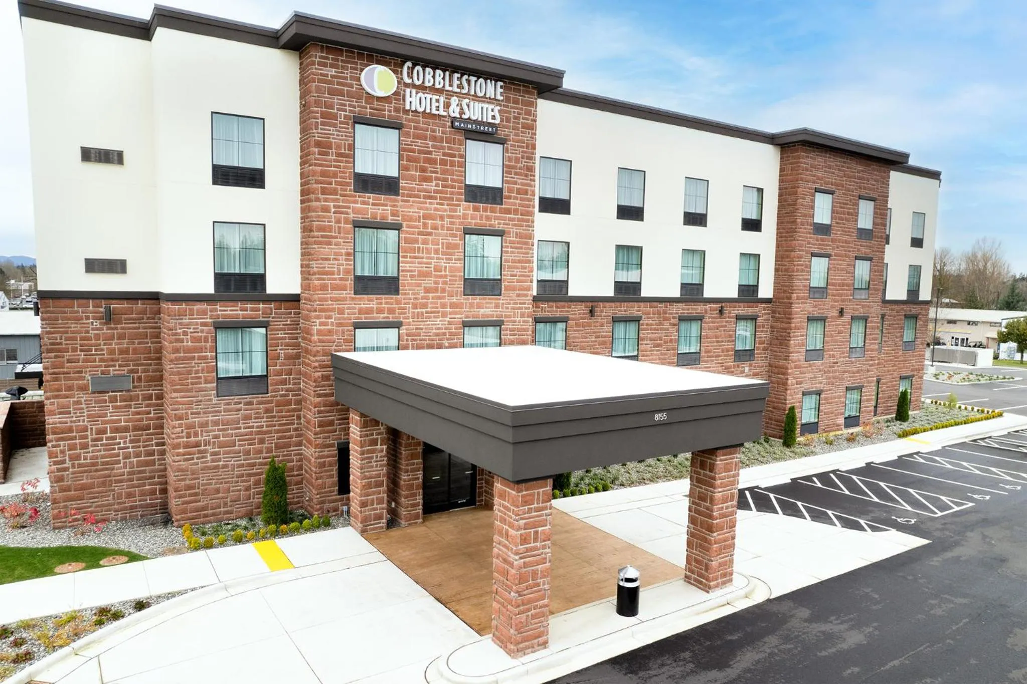 Property building in Cobblestone Hotel & Suites - Lynden