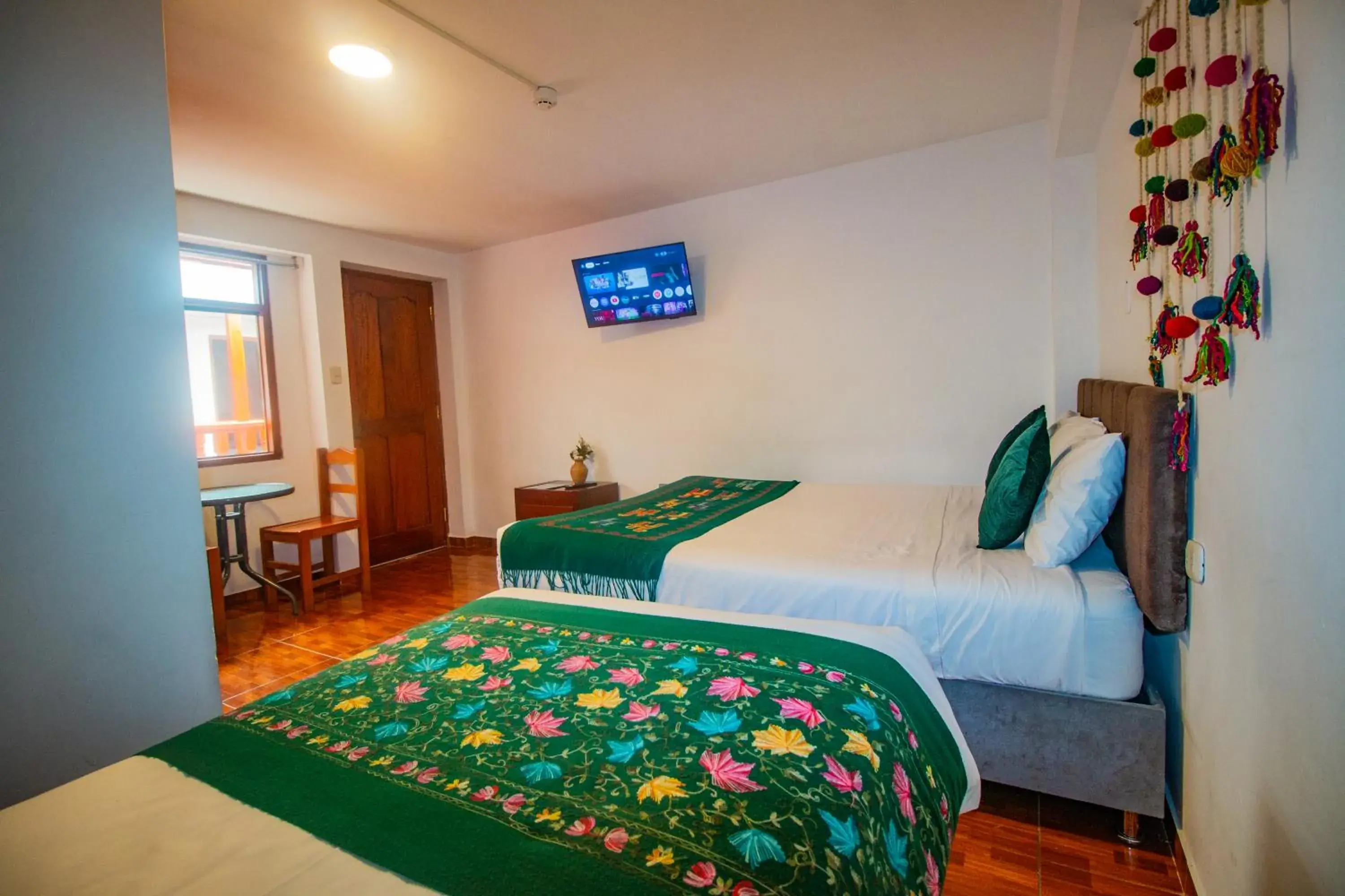 Bed in Munay Ñusta Cusco Bed in Munay Ñusta Cusco