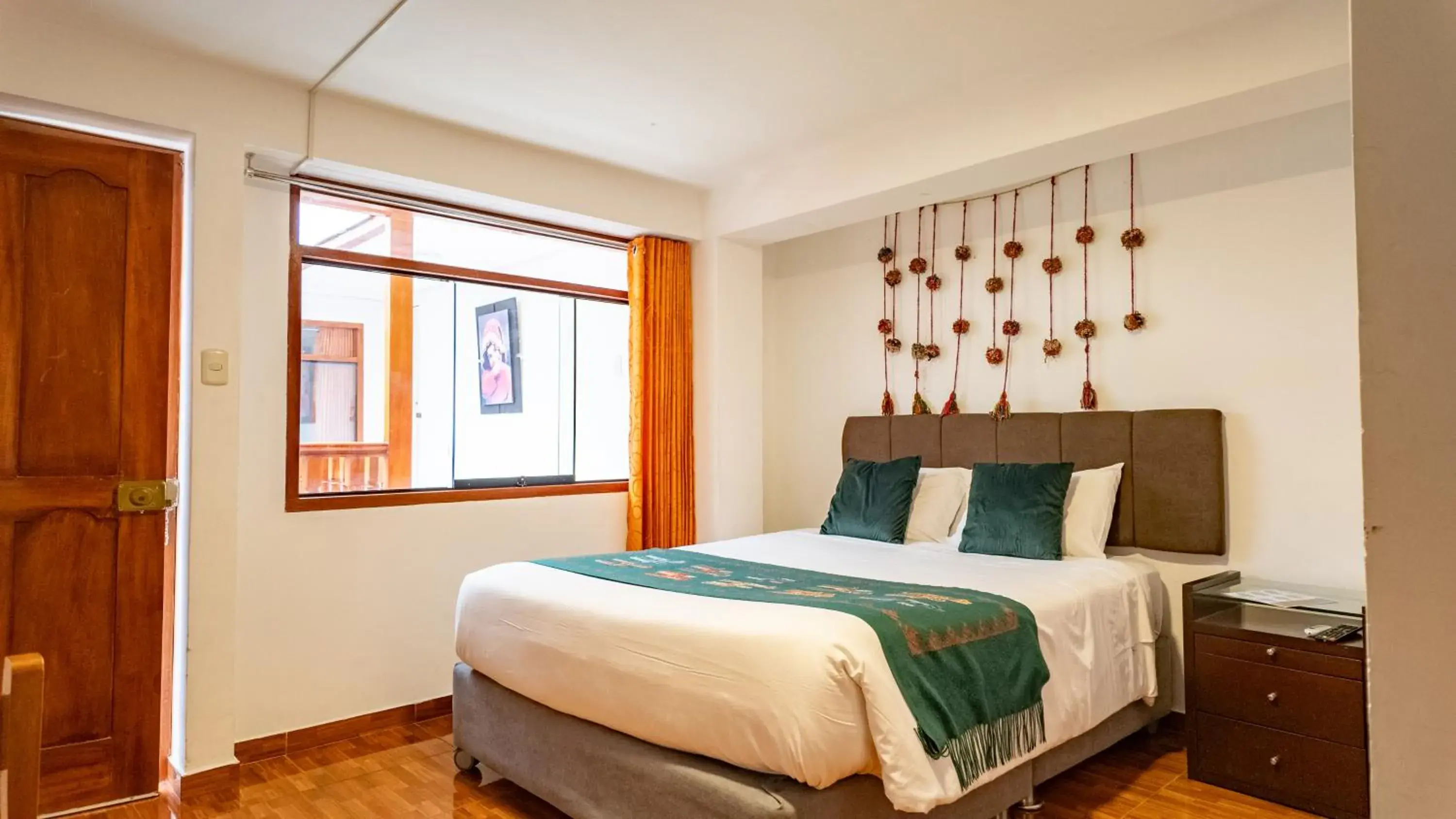 Bed in Munay Ñusta Cusco Bed in Munay Ñusta Cusco