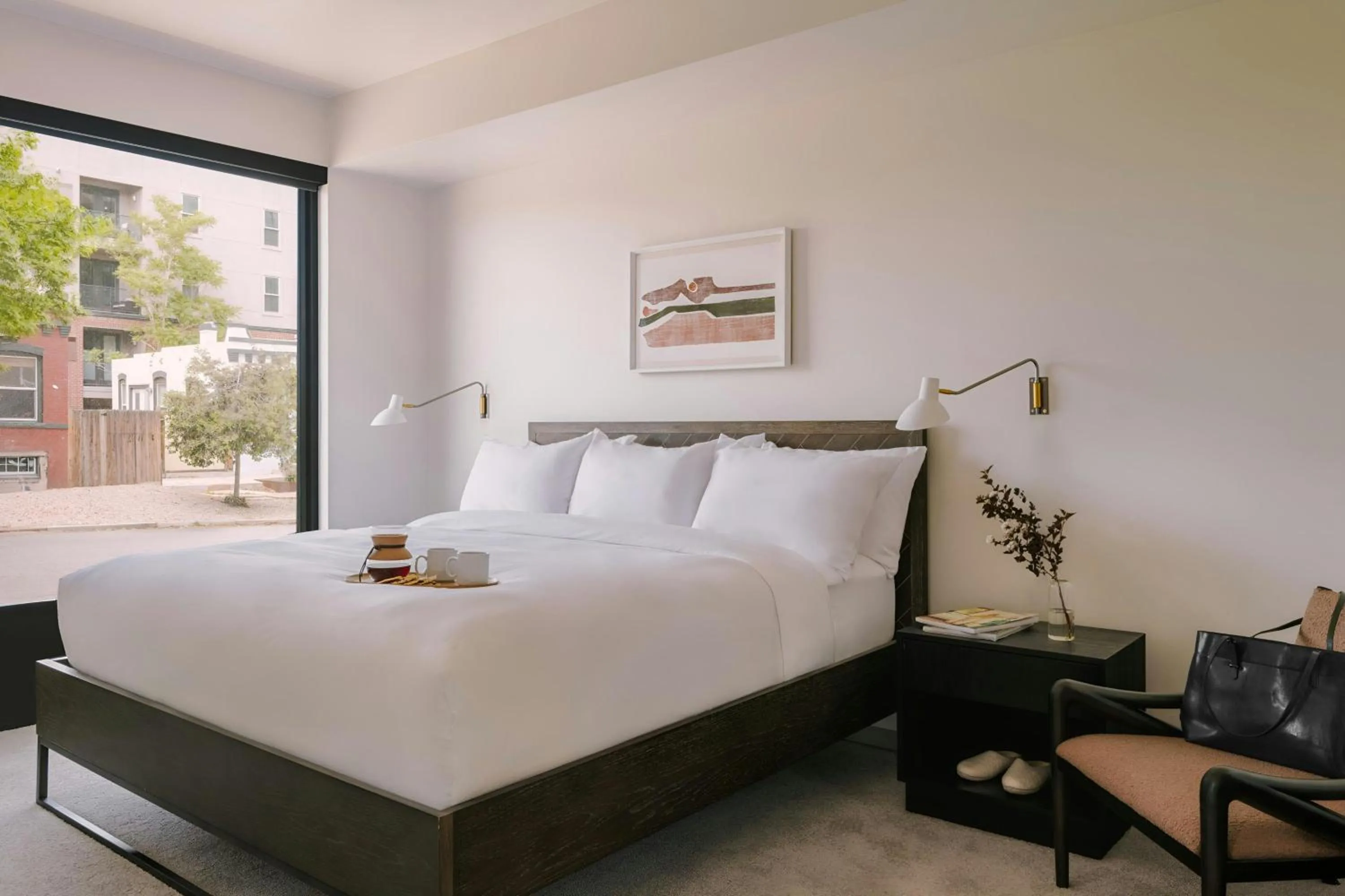 Bedroom, Bed in Sonder Skyline Apartments LoHi