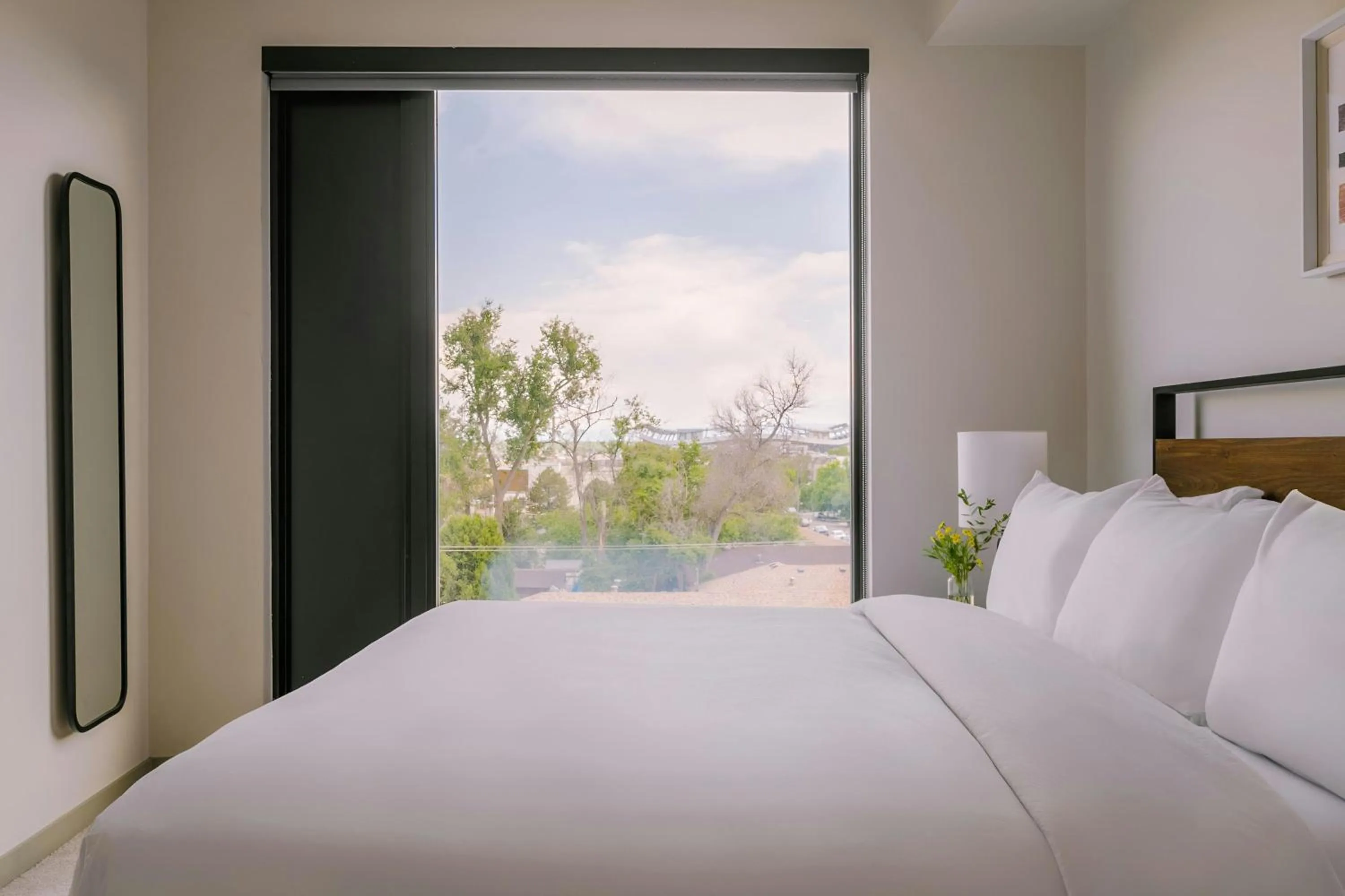 Bedroom, Bed in Sonder Skyline Apartments LoHi