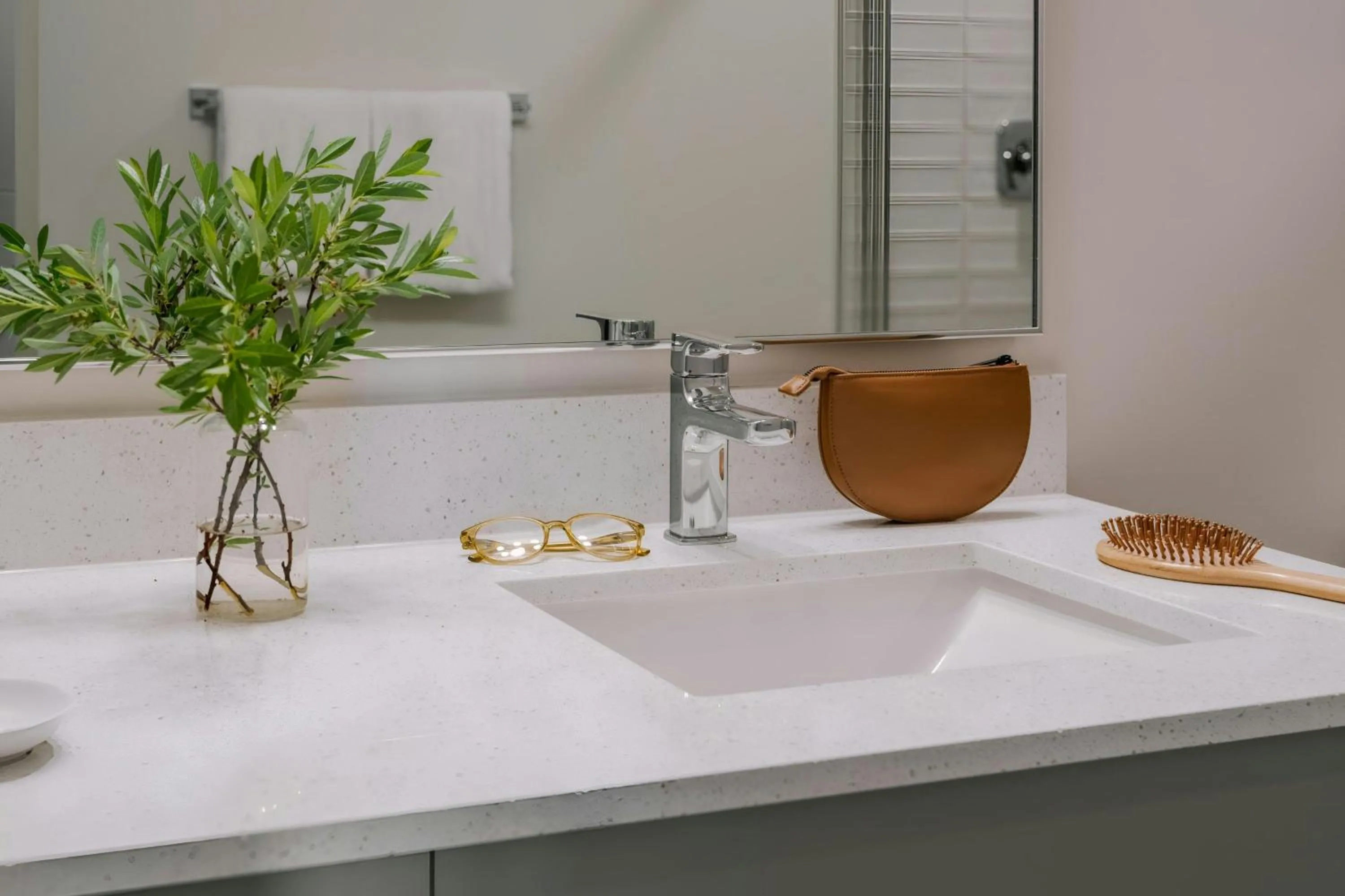 Bathroom in Sonder Skyline Apartments LoHi