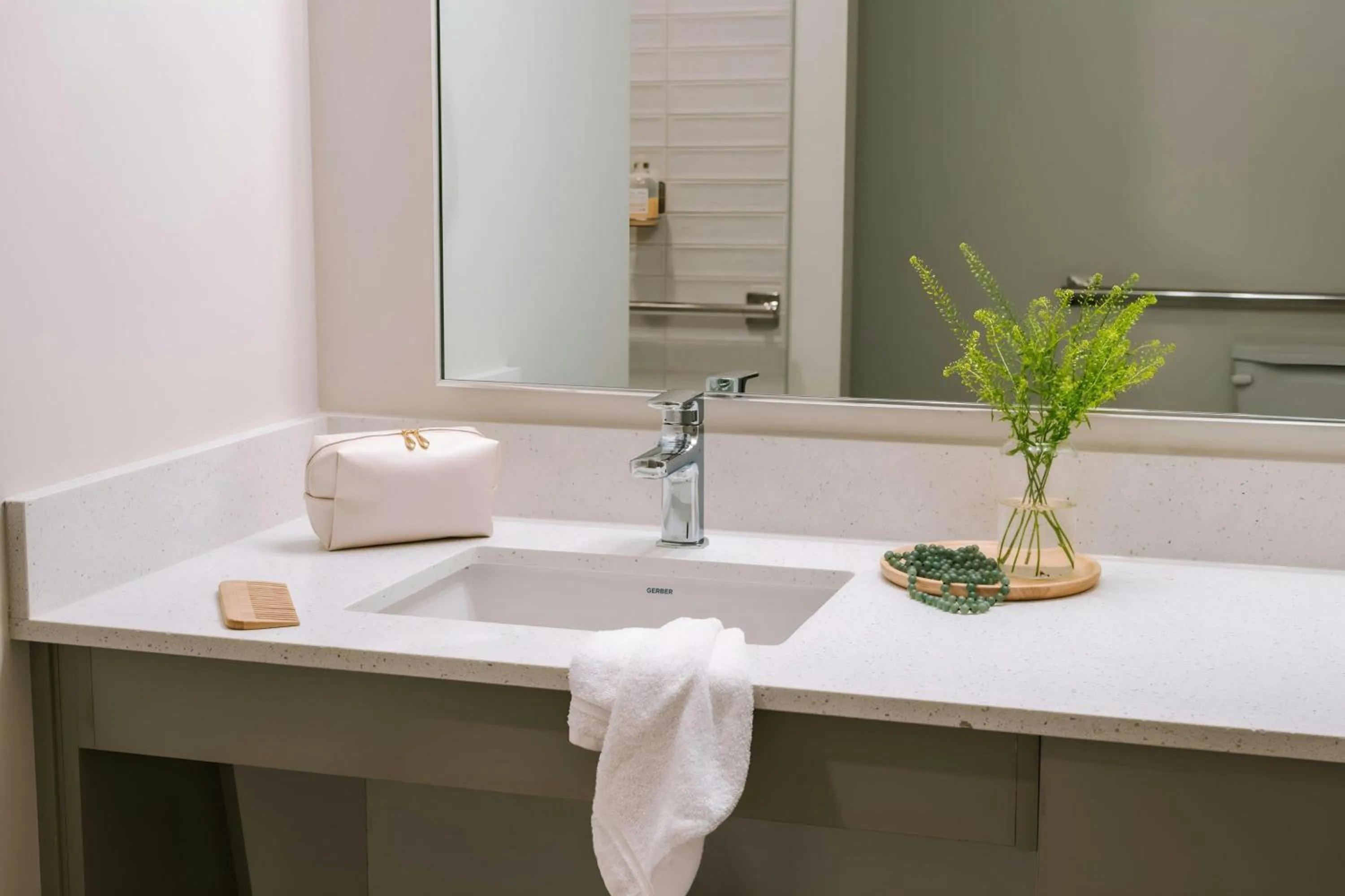 Bathroom in Sonder Skyline Apartments LoHi