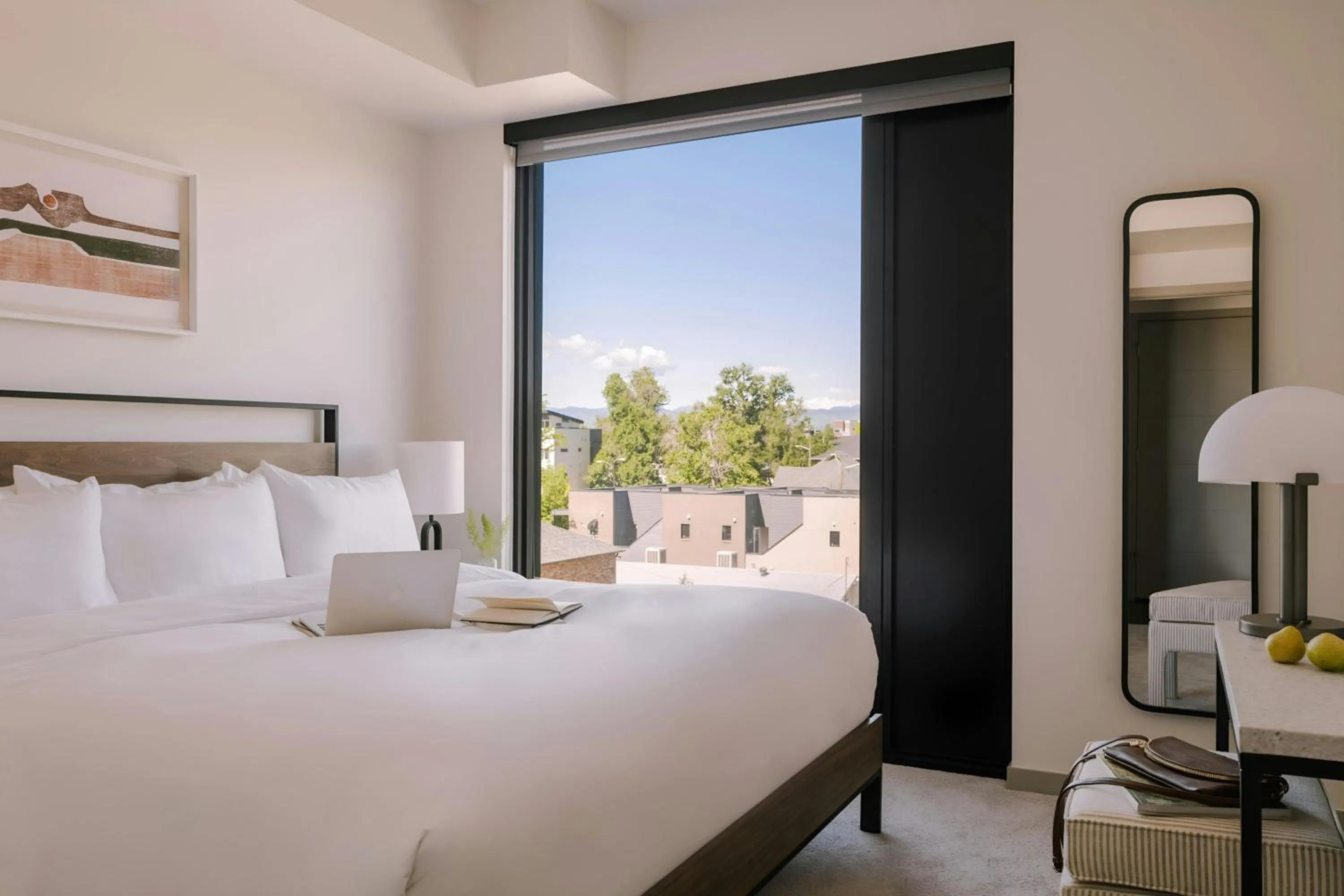Bedroom, Bed in Sonder Skyline Apartments LoHi
