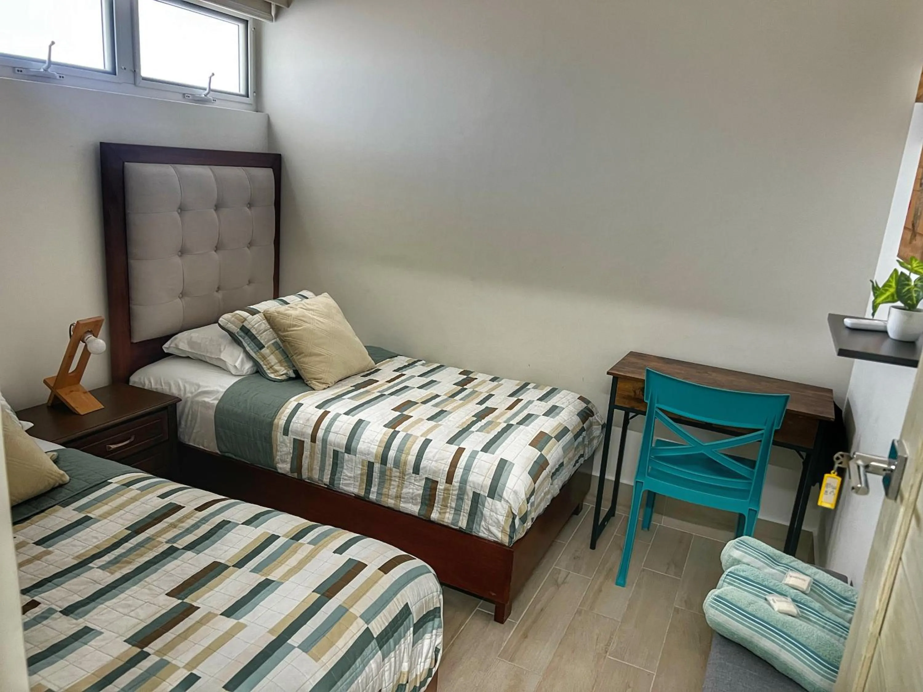 Bed in Playa Caracol Apartment