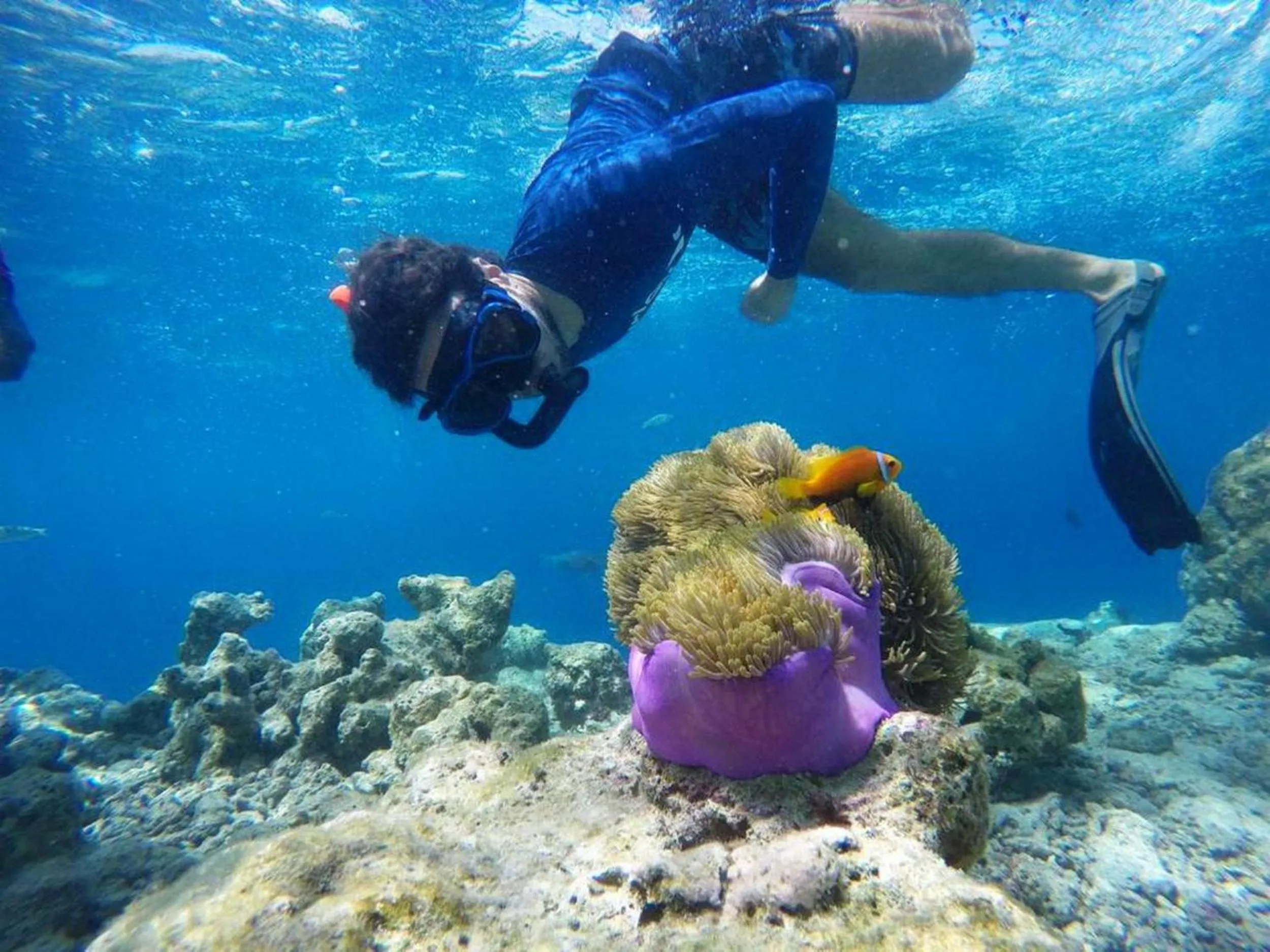 People in Adroit Beach Inn