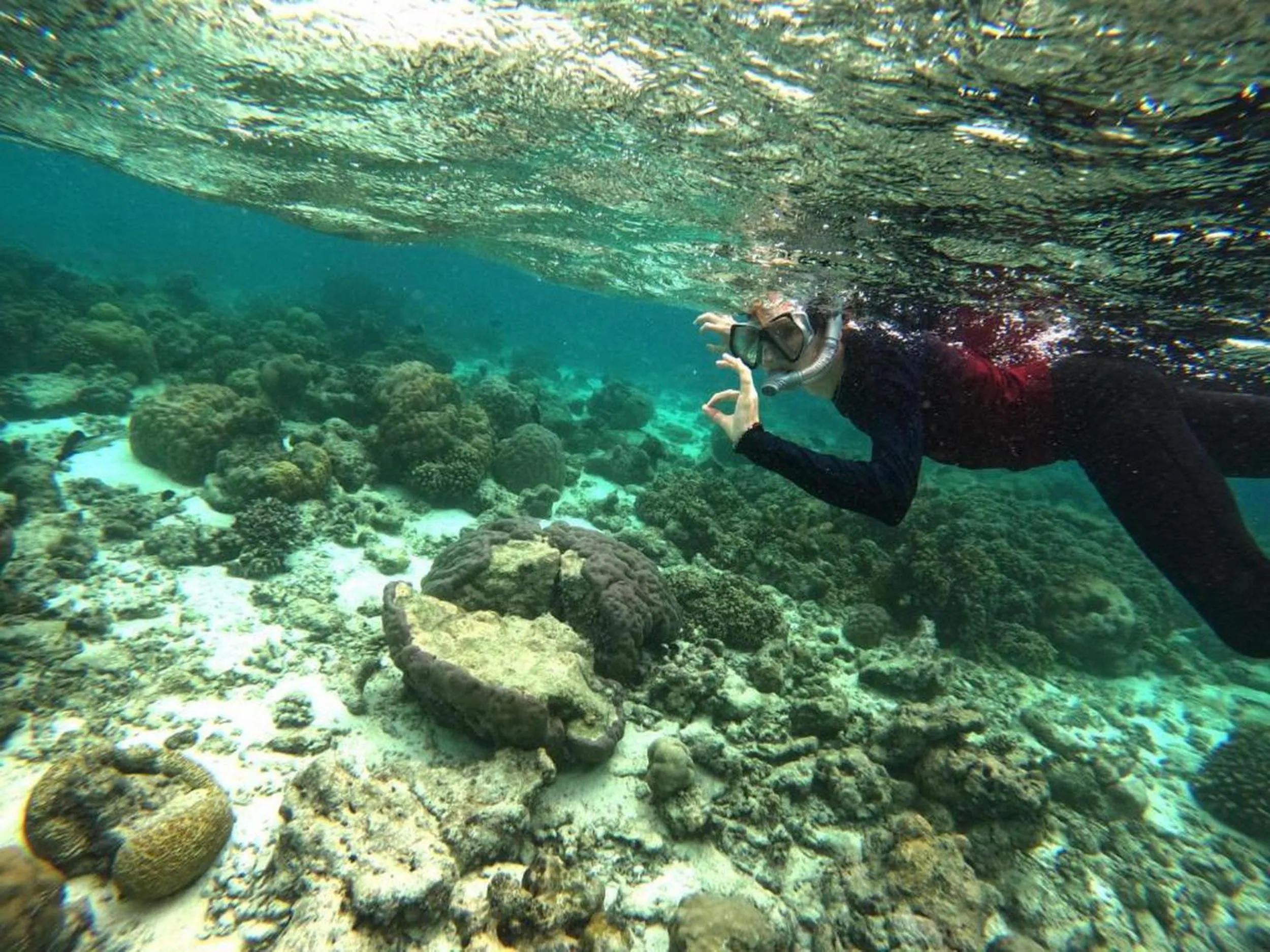 People in Adroit Beach Inn