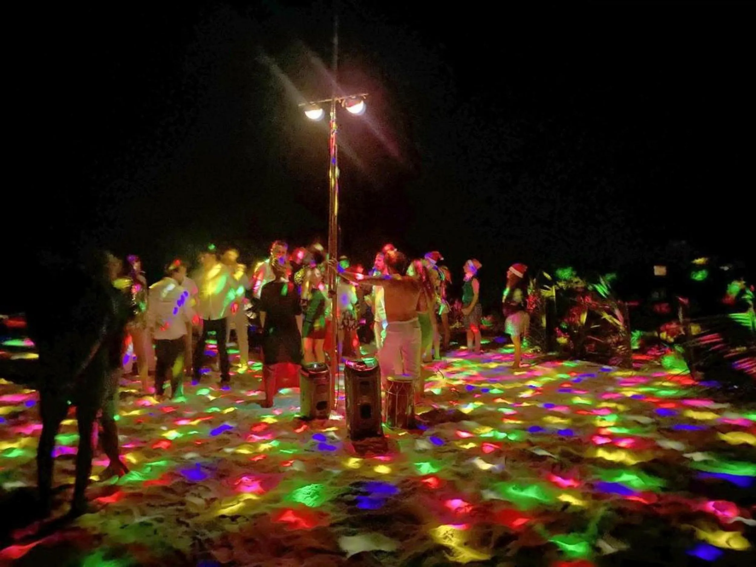 People in Adroit Beach Inn