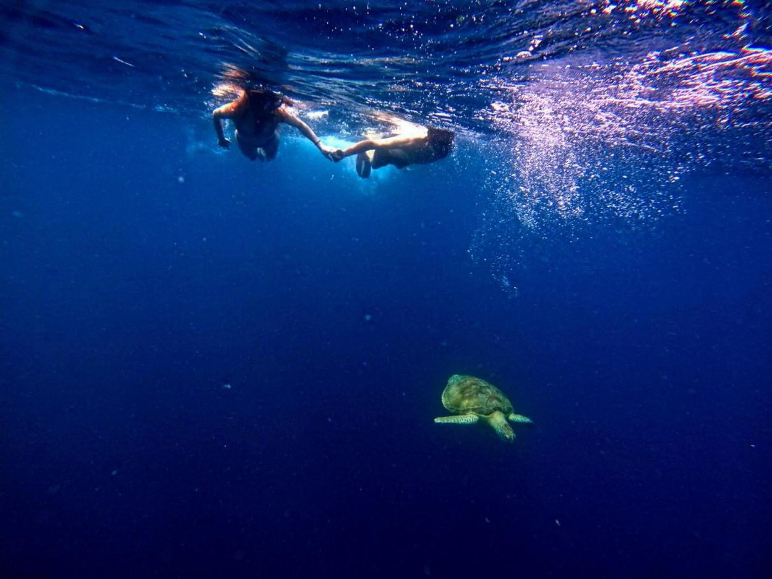 People in Adroit Beach Inn