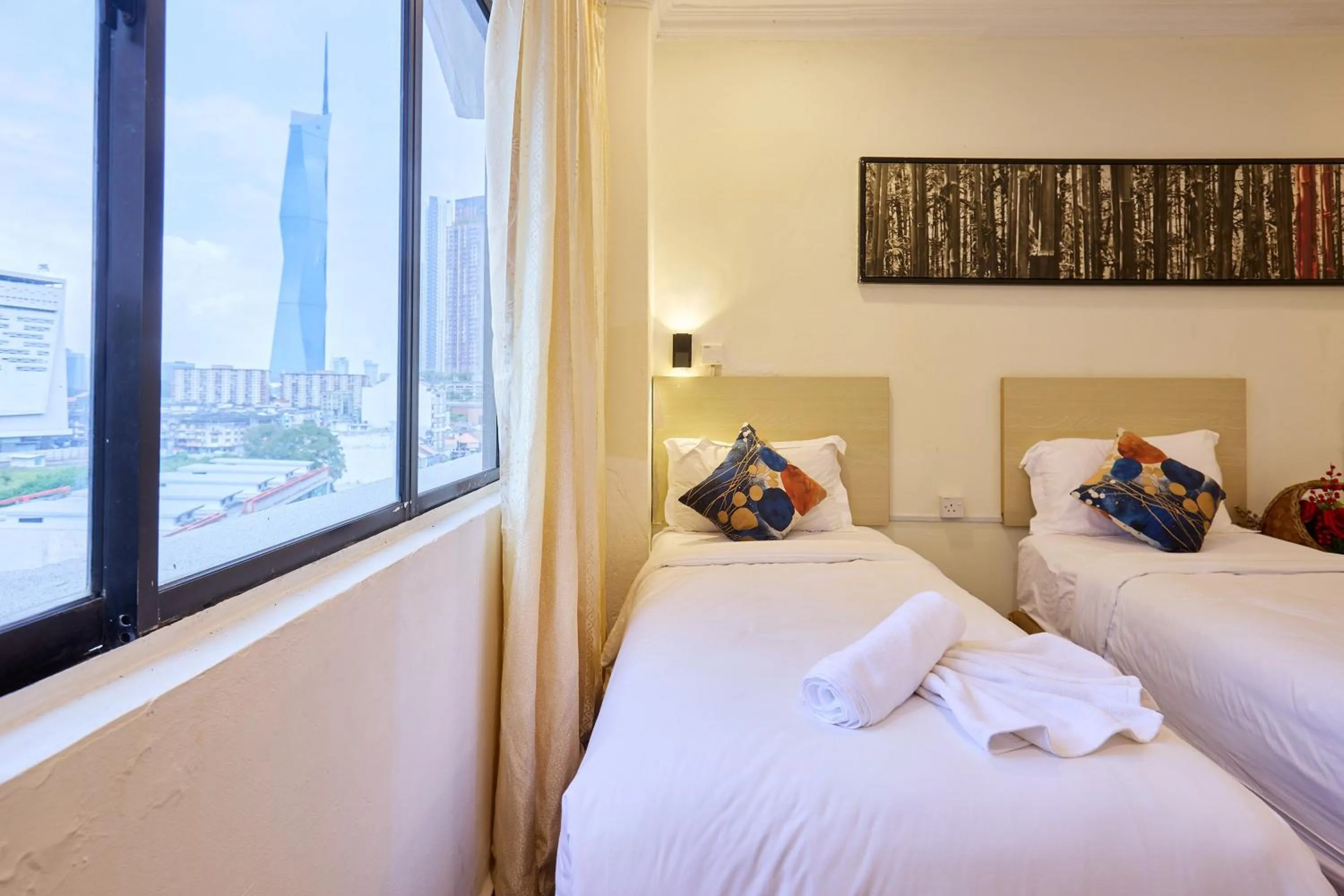 Bed in Hotel Bintang Kuala Lumpur