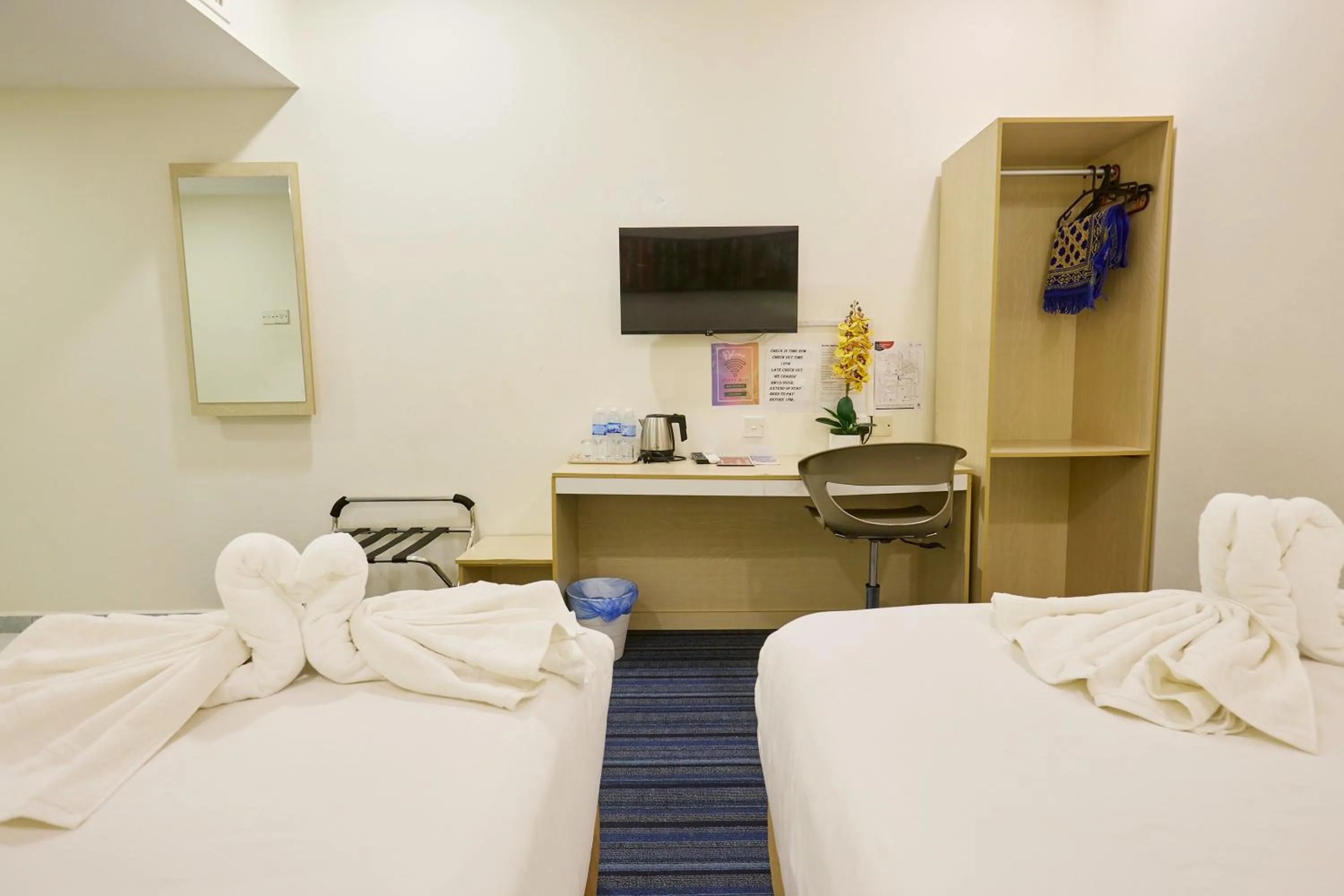 Bedroom in Hotel Bintang Kuala Lumpur